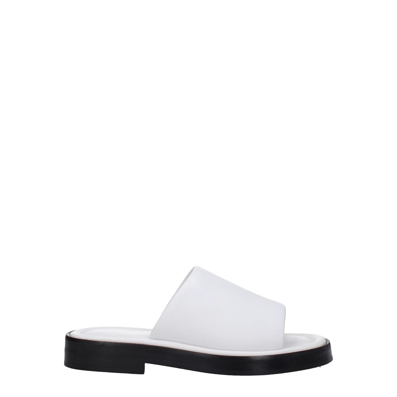 Salvatore Ferragamo ob1o1e1224 Leather Slippers & Clogs in White Size US 7.5 / IT 37.5 - 1 Thumbnail