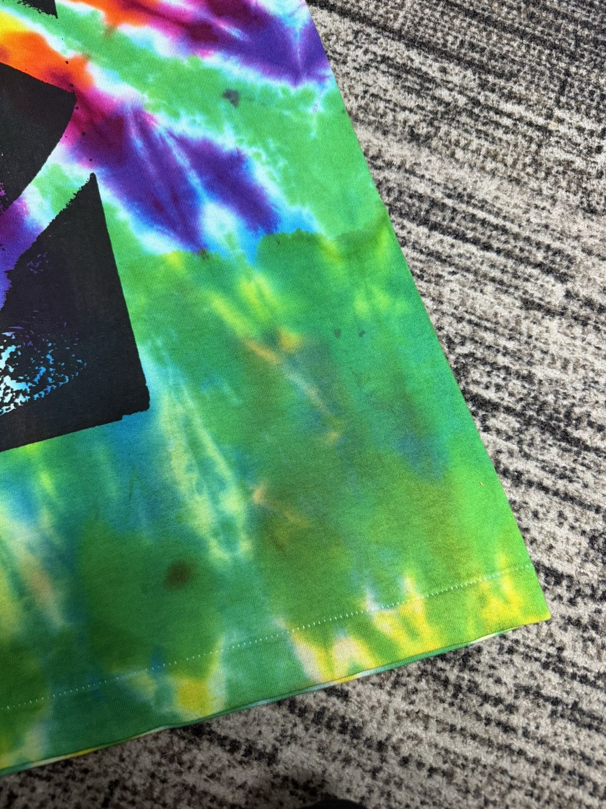 Fruit Of The Loom Vintage 90s Janis Joplin Tyie Die Size US XL / EU 56 / 4 - 5 Thumbnail