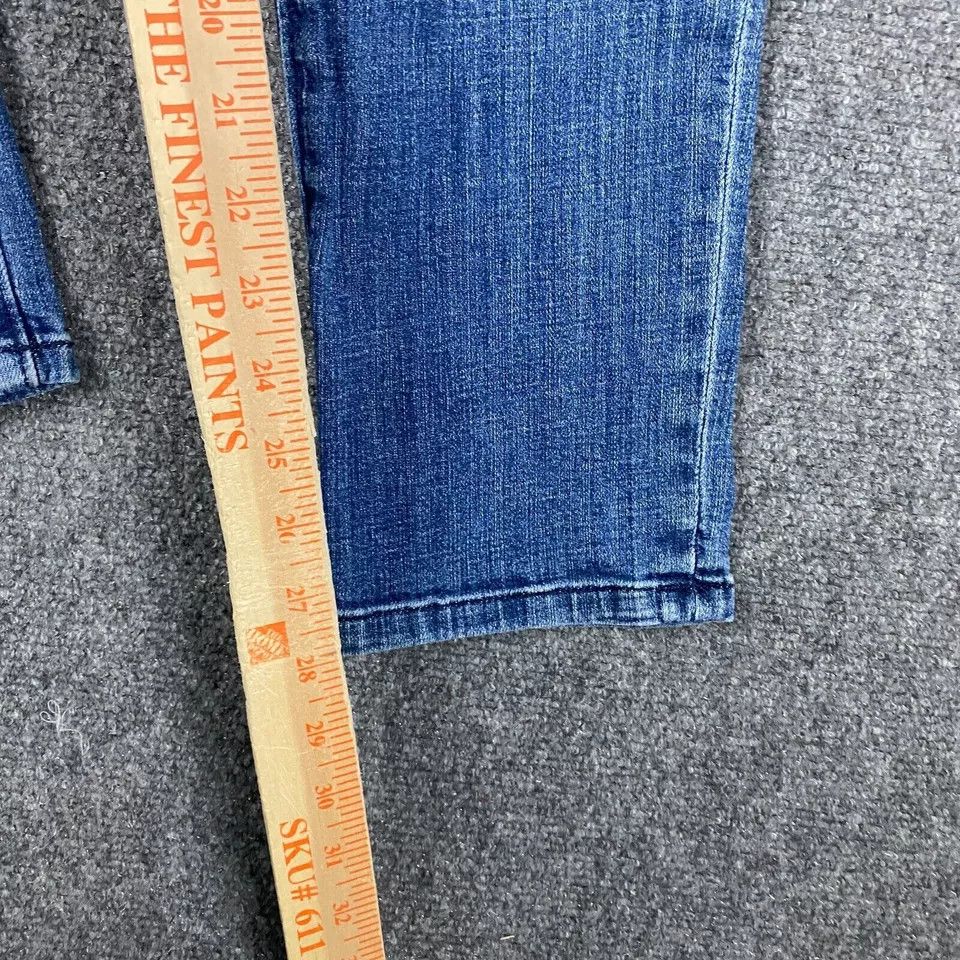 Ann Taylor Ann Taylor Jeans Women's Petite 6P Denim Stretch Cotton Size 28" / US 6 / IT 42 - 6 Thumbnail