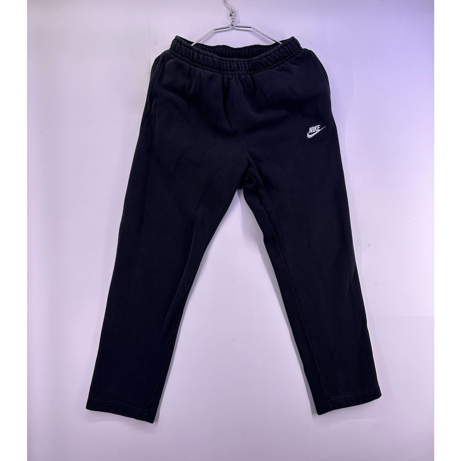 Nike Nike Sweatpants Black Joggers Cotton Athletic Size Large Size US 27 - 1 Thumbnail