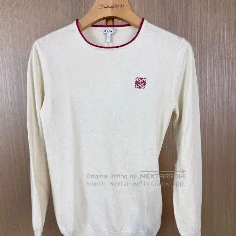 Loewe Loewe Women's White Wool Sweater . Size S / US 4 / IT 40 - 1 Thumbnail