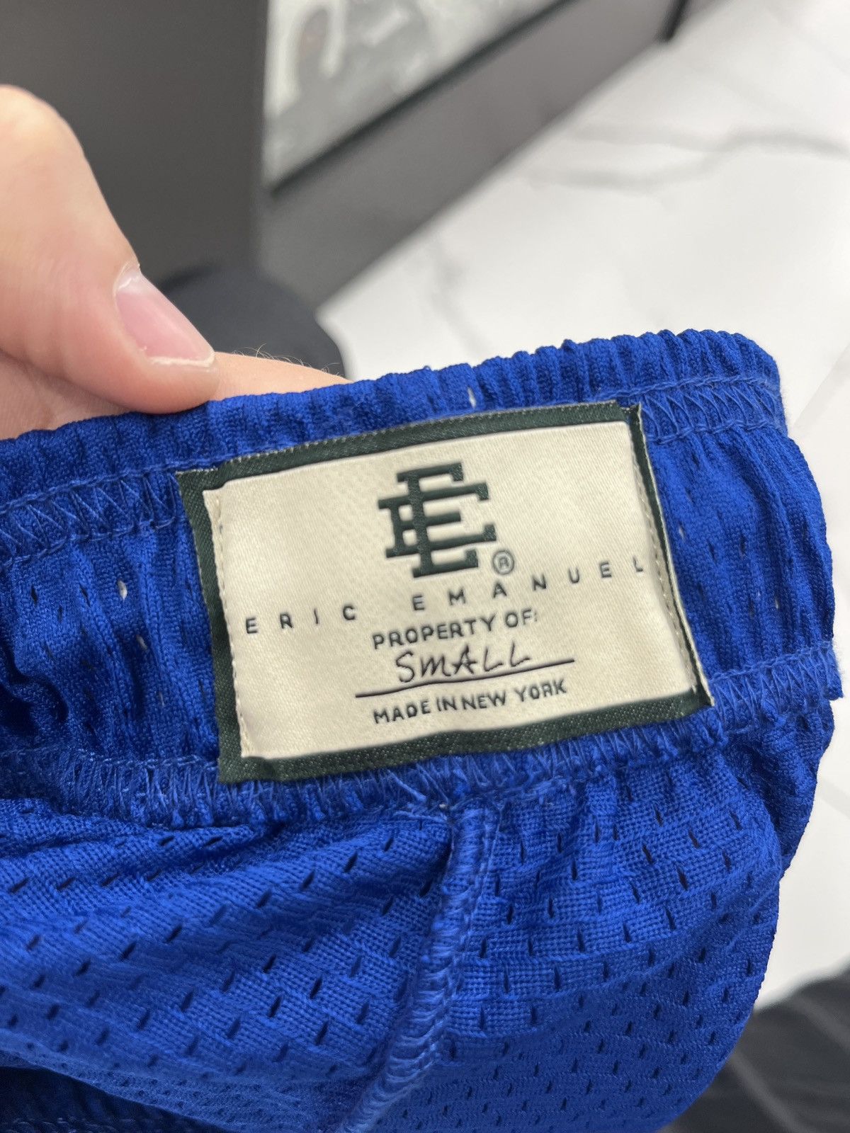 Eric Emanuel Eric Emanuel EE I Love New York Short "Royal Blue/White" Size US 30 / EU 46 - 3 Thumbnail