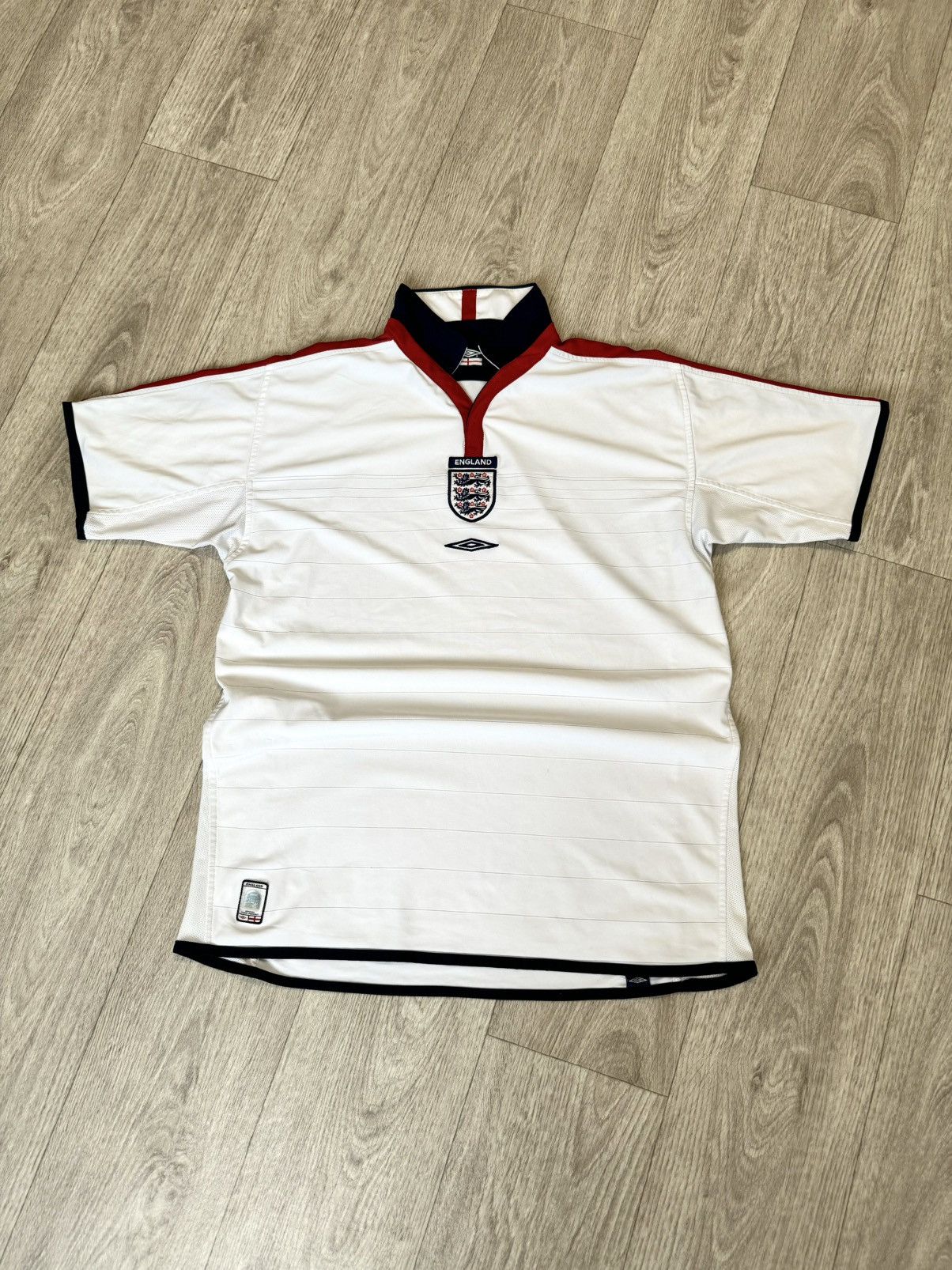 Umbro 🔷Vintage Umbro England 2003/05 Soccer jersey🔷 Size US XL / EU 56 / 4 - 1 Thumbnail