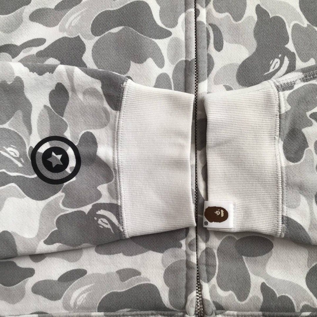 Bape × Nigo 🔥2008 Harajuku store camo🔥 BAPE shark full zip hoodie NIGO Size US L / EU 52-54 / 3 - 6 Thumbnail