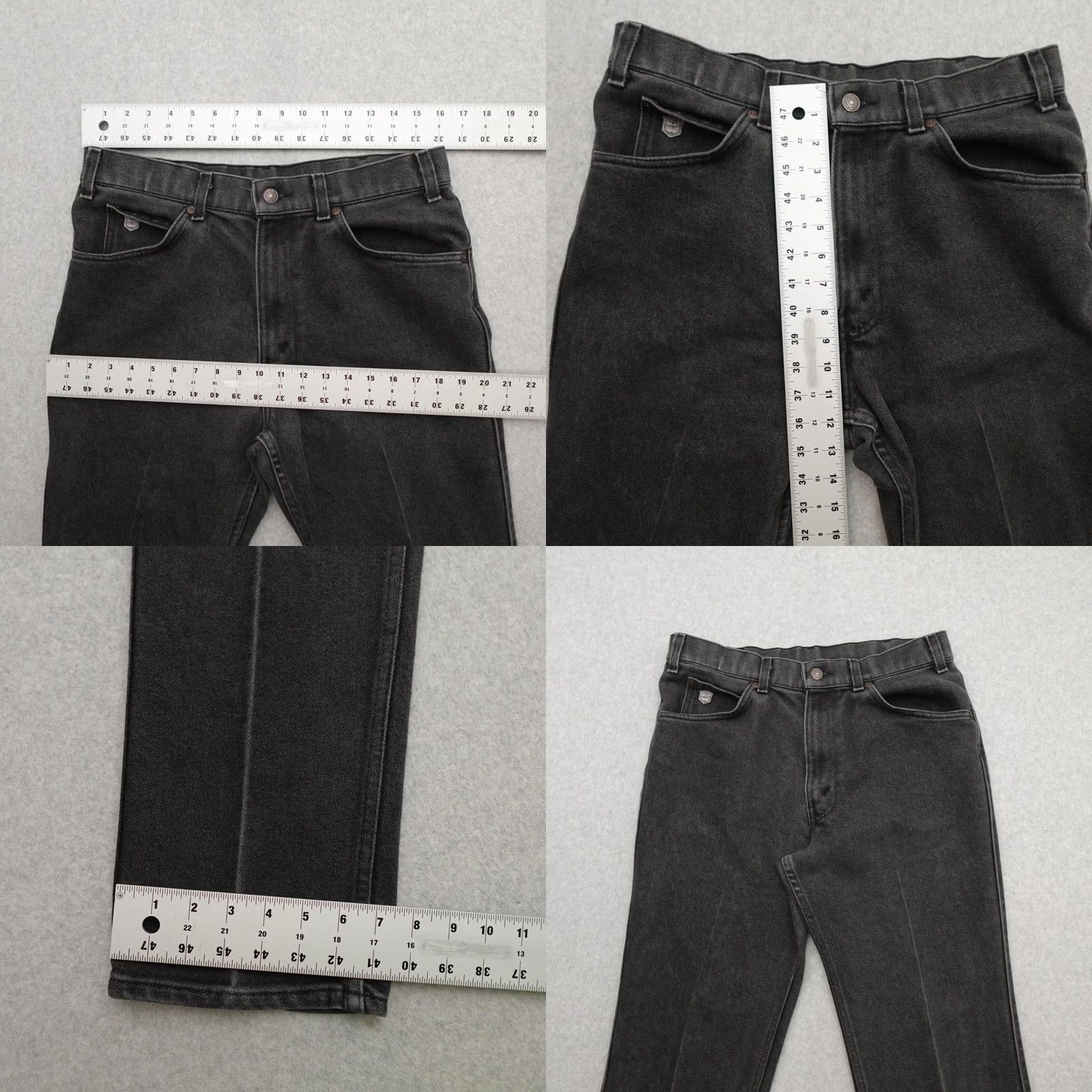 Levi's VINTAGE Levi's Gold Tab Jeans Mens 34x32 USA Black 34 32 Straight Denim Jeans Mens Size US 34 / EU 50 - 8 Thumbnail