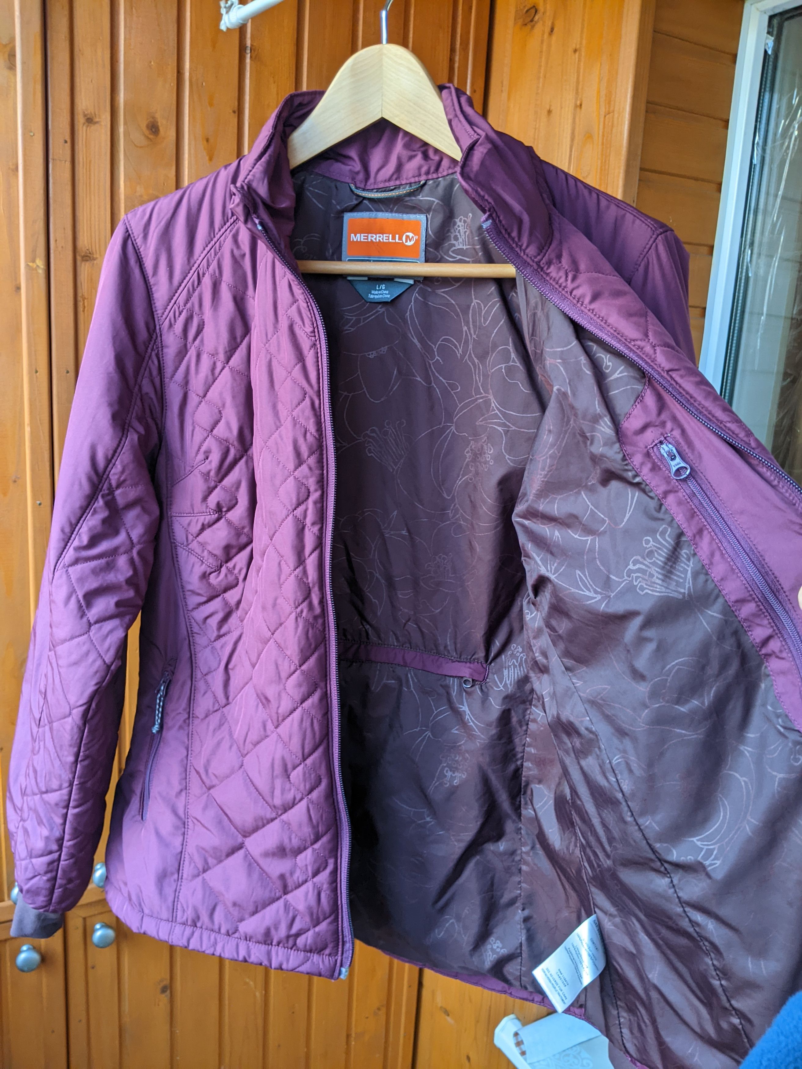 Merrell Merrell Womens Zip Jacket The North Face Arcteryx Patagonia Size L / US 10 / IT 46 - 3 Thumbnail