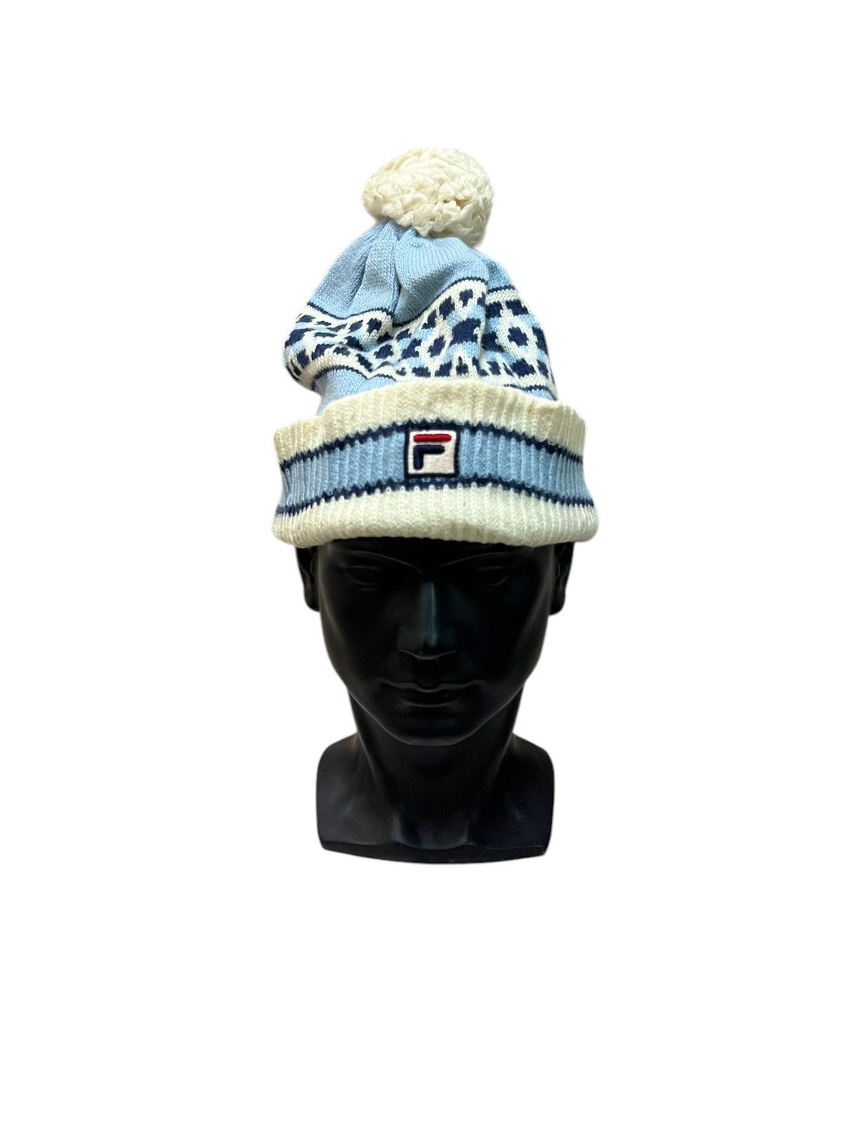 Fila Vintage Fila Small Logo Beanie Hats Size ONE SIZE - 1 Thumbnail