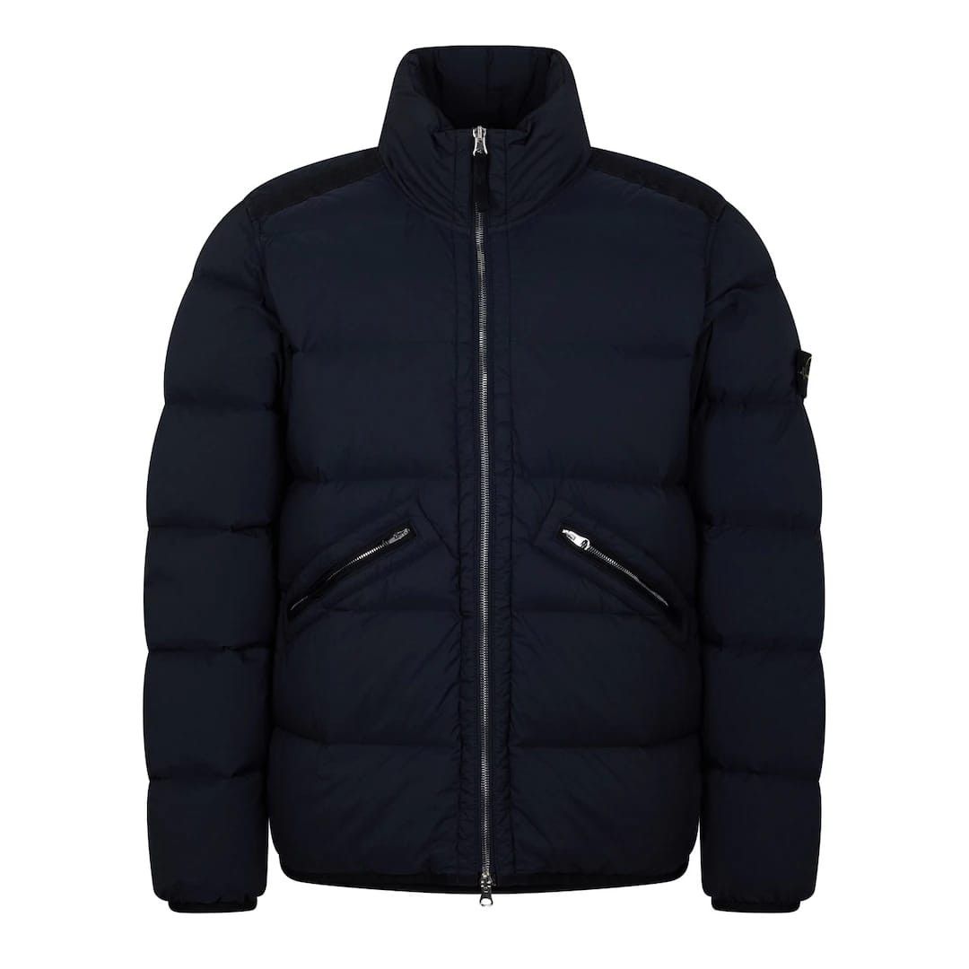 Stone Island o1g2r1mq0526 Duck Down Long Puffer Jacket in Navy Size US S / EU 44-46 / 1 - 1 Thumbnail
