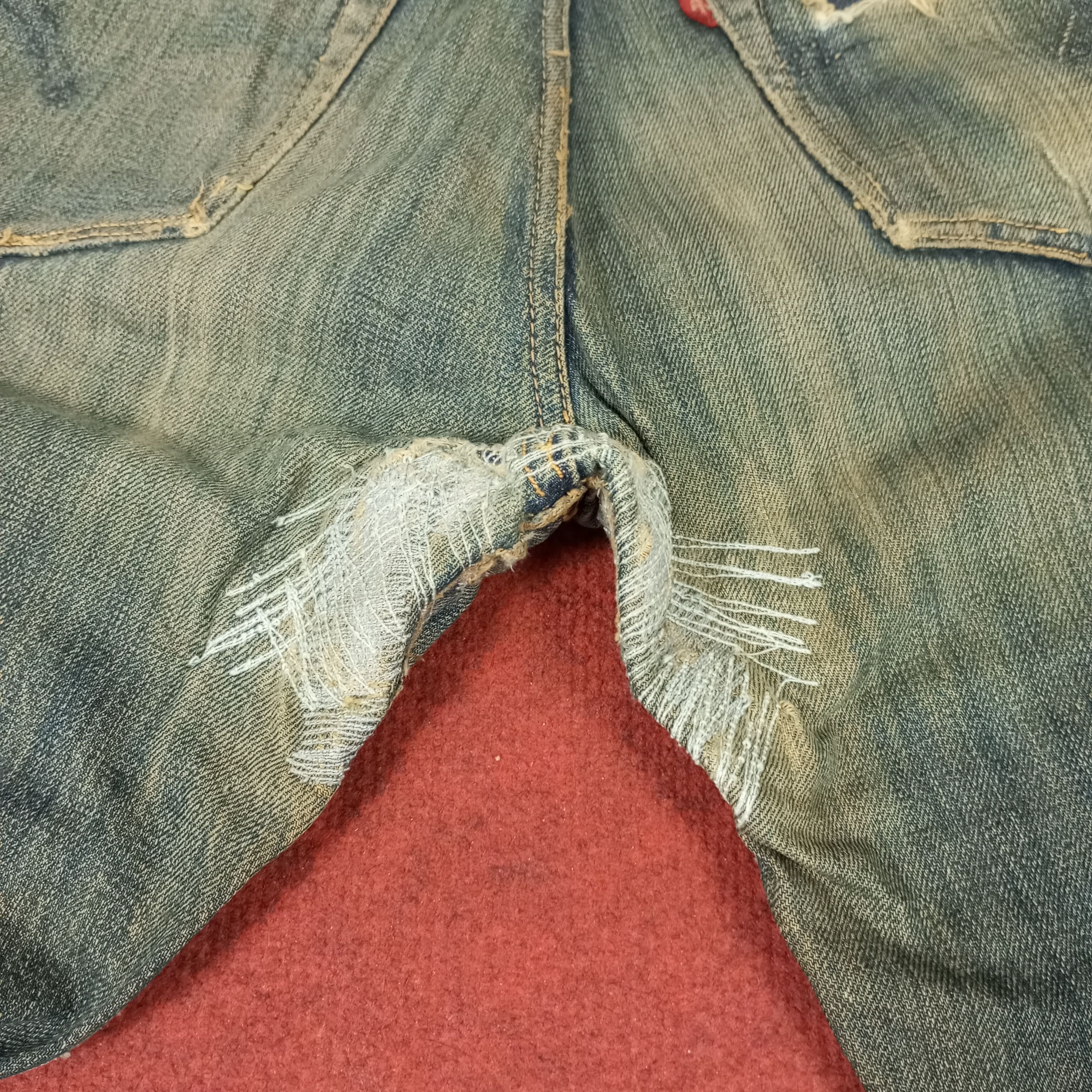 Japanese Brand × Vintage Brans Distressed Jeans Size US 28 / EU 44 - 11 Thumbnail