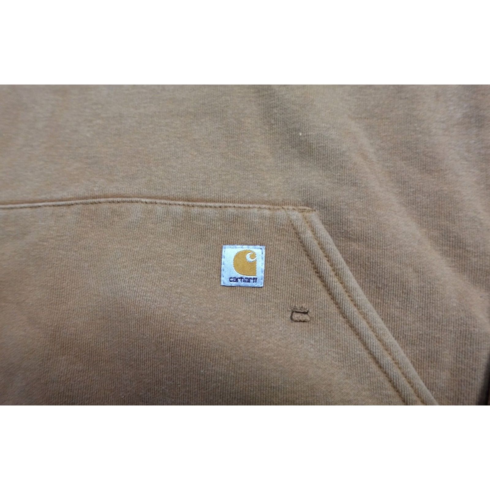 Carhartt Carhartt Sweatshirt Womens Small Orange Hooded Pullover Logo Slim Fit Fleece Exterior/Activewear Style: Outdoor, Fall, Winter Womens Size S / US 4 / IT 40 - 4 Thumbnail