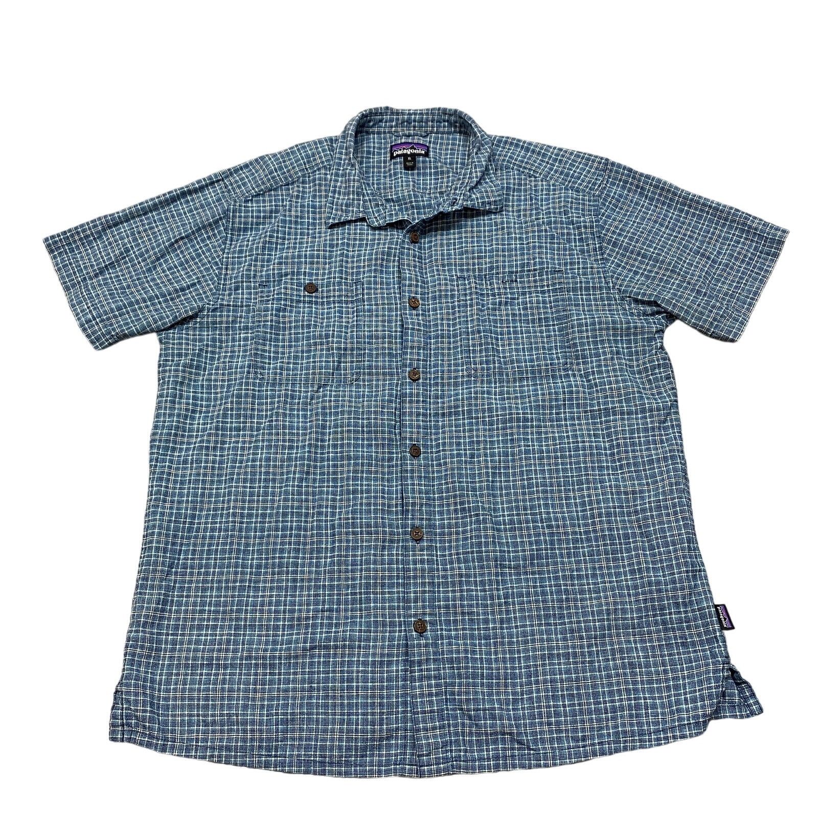 Patagonia Patagonia Back Step Everyday Hemp Plaid Shirt XL Gorpcore Size US XL / EU 56 / 4 - 1 Thumbnail