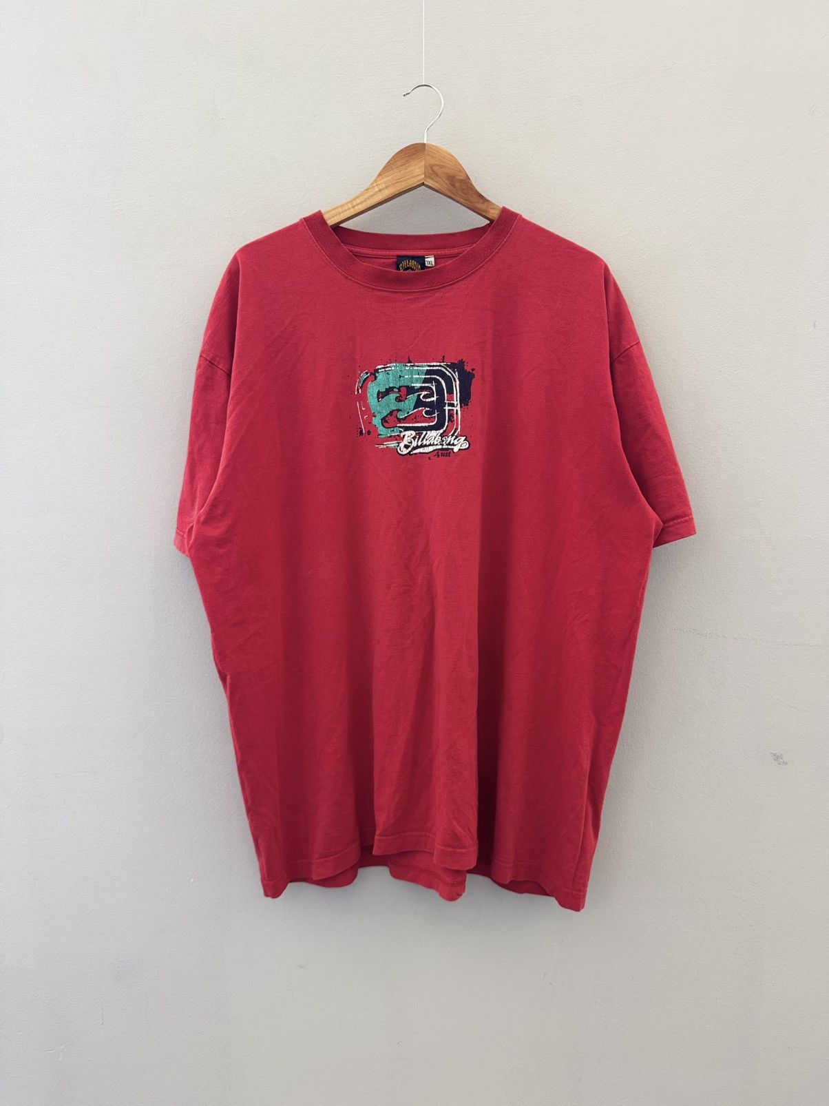 Billabong Surfer Inspired Y2K Red Vintage Style Billabong Graphic Size US XXL / EU 58 / 5 - 1 Thumbnail