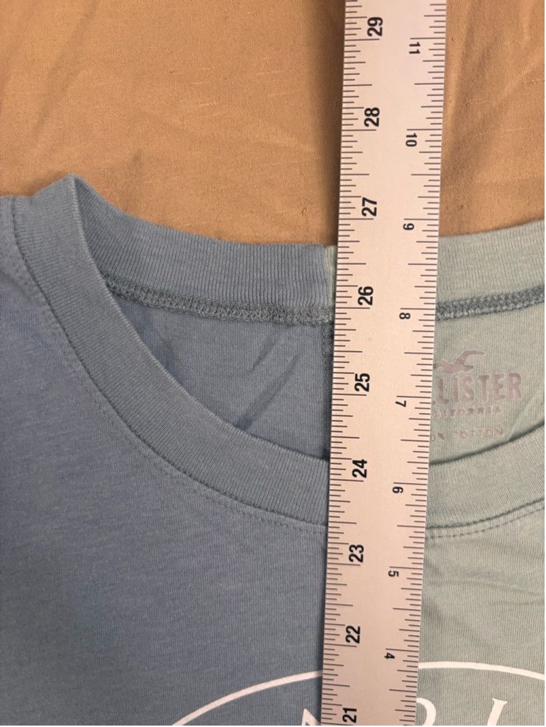 Hollister Men's Hollister T-shirt Size M Blue and Green Size L / US 10 / IT 46 - 5 Thumbnail