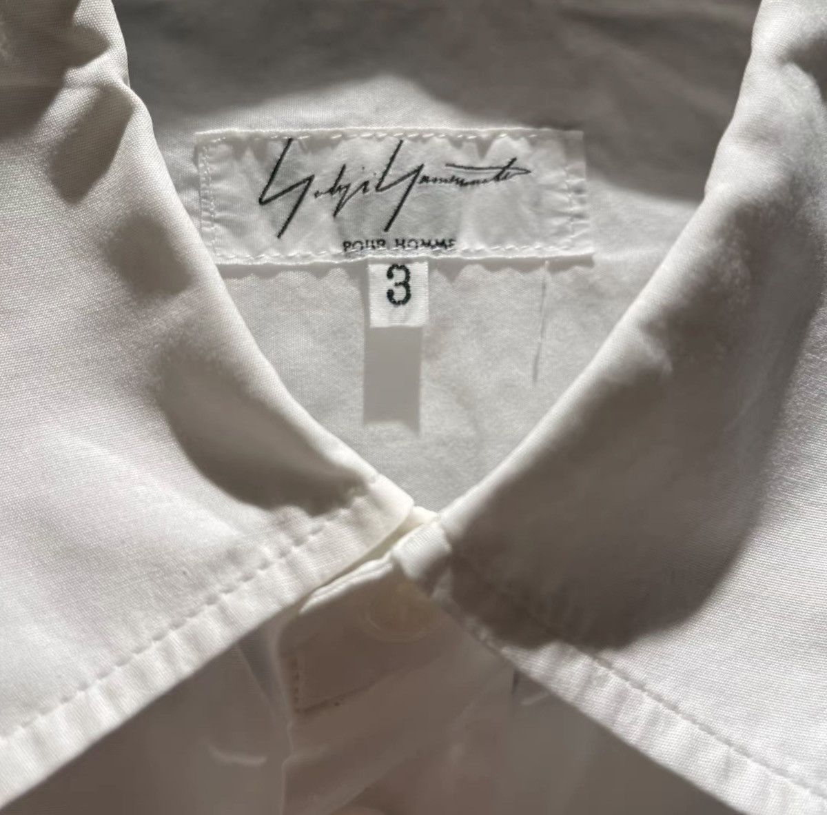 Yohji Yamamoto Yohji Yamamoto Fall/Winter 2014 Zip-Detail Shirt Size US L / EU 52-54 / 3 - 2 Thumbnail
