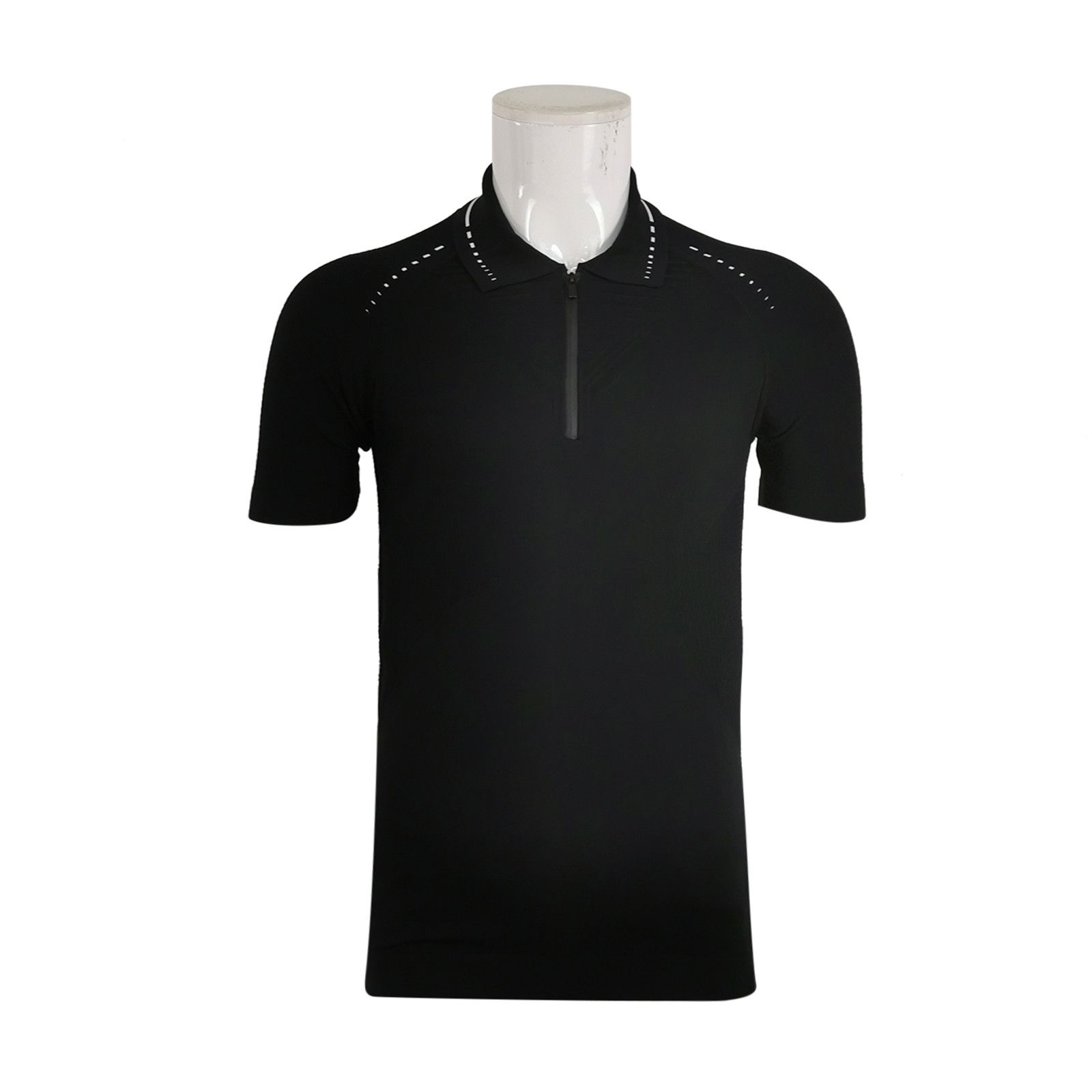 Prada Prada Colorblock Collared Short-Sleeve T-Shirt L Size US L / EU 52-54 / 3 - 1 Thumbnail