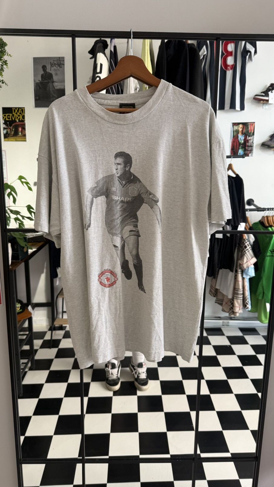 Vintage 90's Manchester United Éric Cantona 7 fit L/XL Size US XL / EU 56 / 4 - 1 Thumbnail