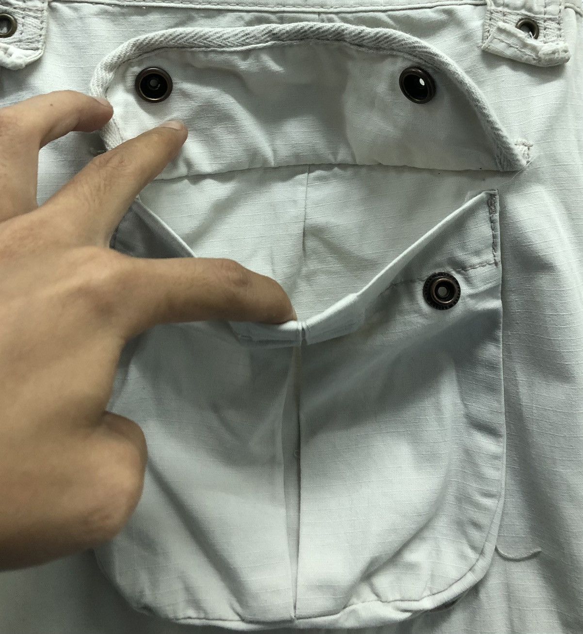 Vintage Basic House Woodstock Music And Art Fair Hendrix Cargo Pants Size US 35 - 13 Thumbnail