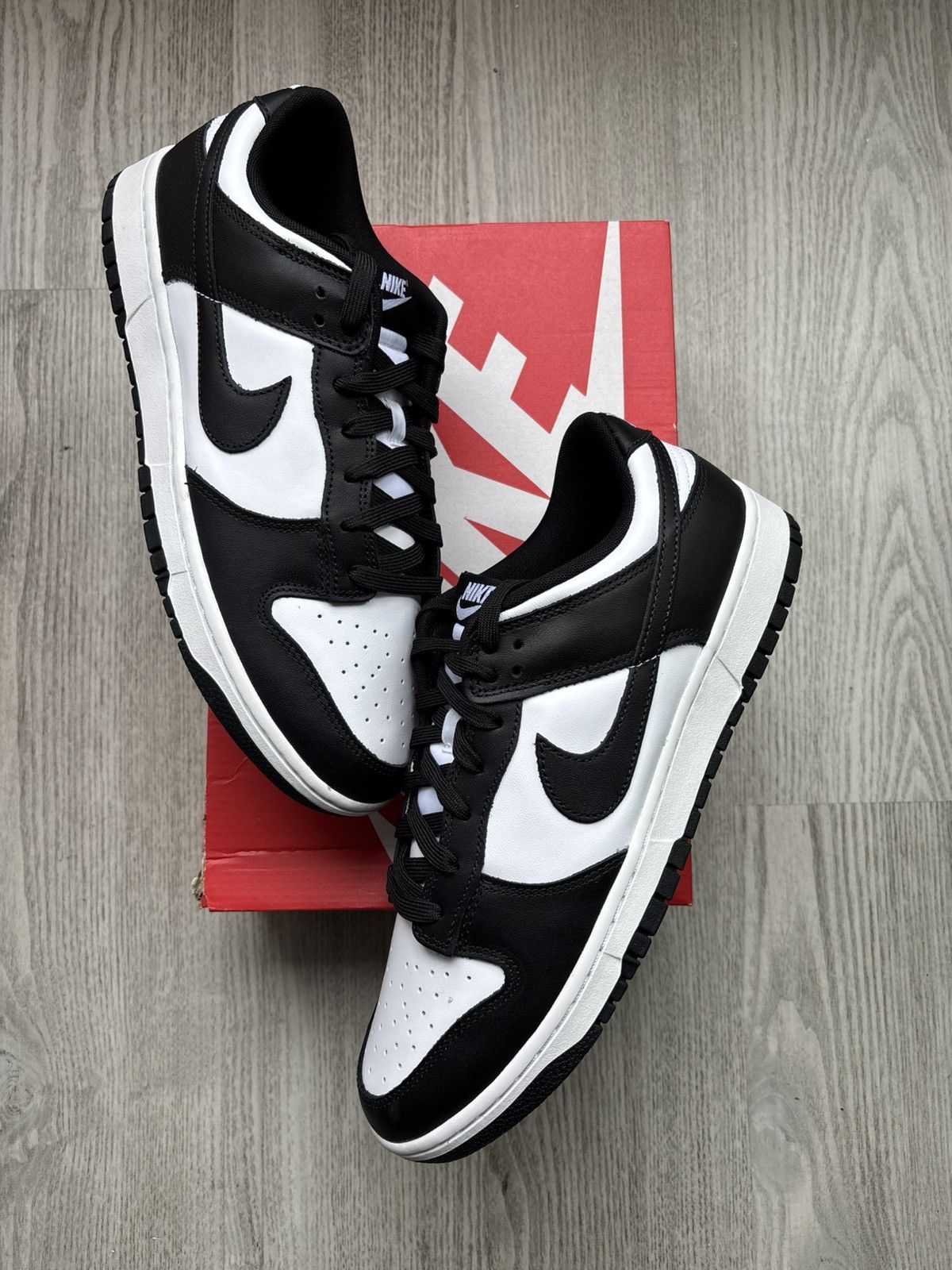 Nike Nike Dunk Low Panda Size US 12 / EU 45 - 8 Thumbnail