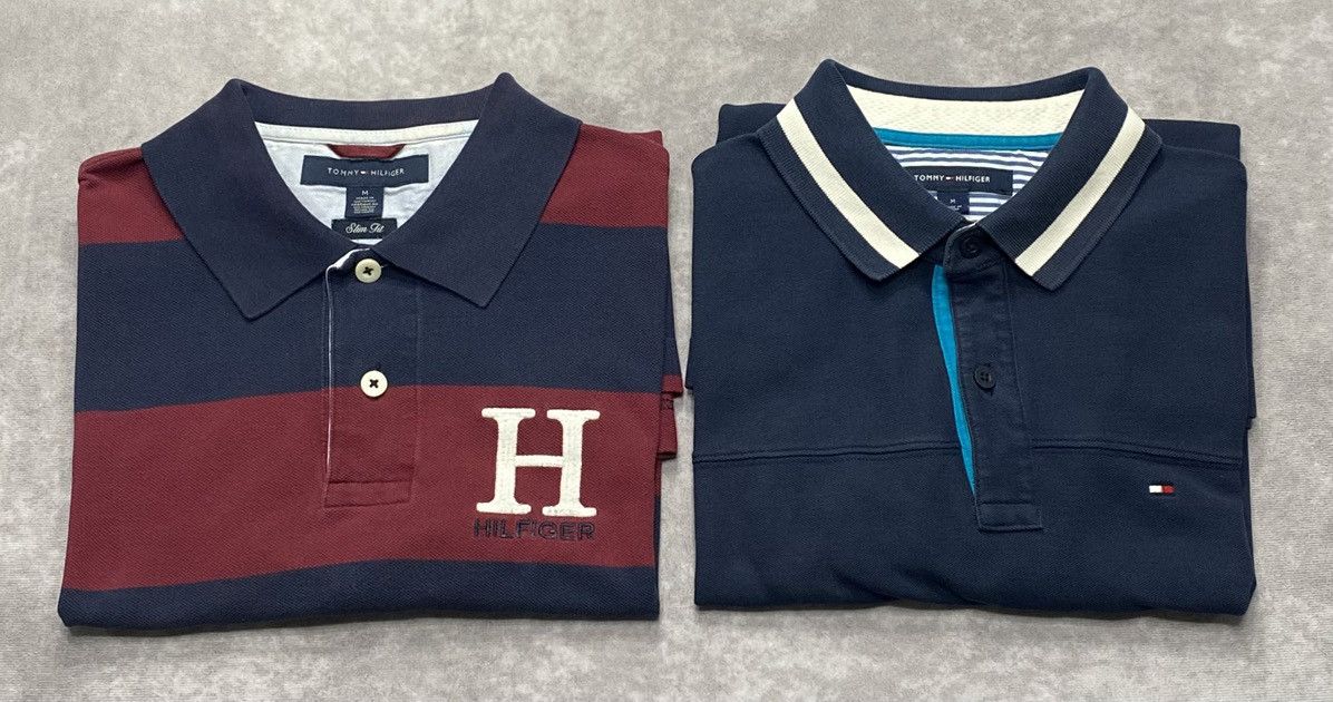 Tommy Hilfiger Vintage Tommy Hilfiger Polo Shirt Bundle Size US M / EU 48-50 / 2 - 1 Thumbnail