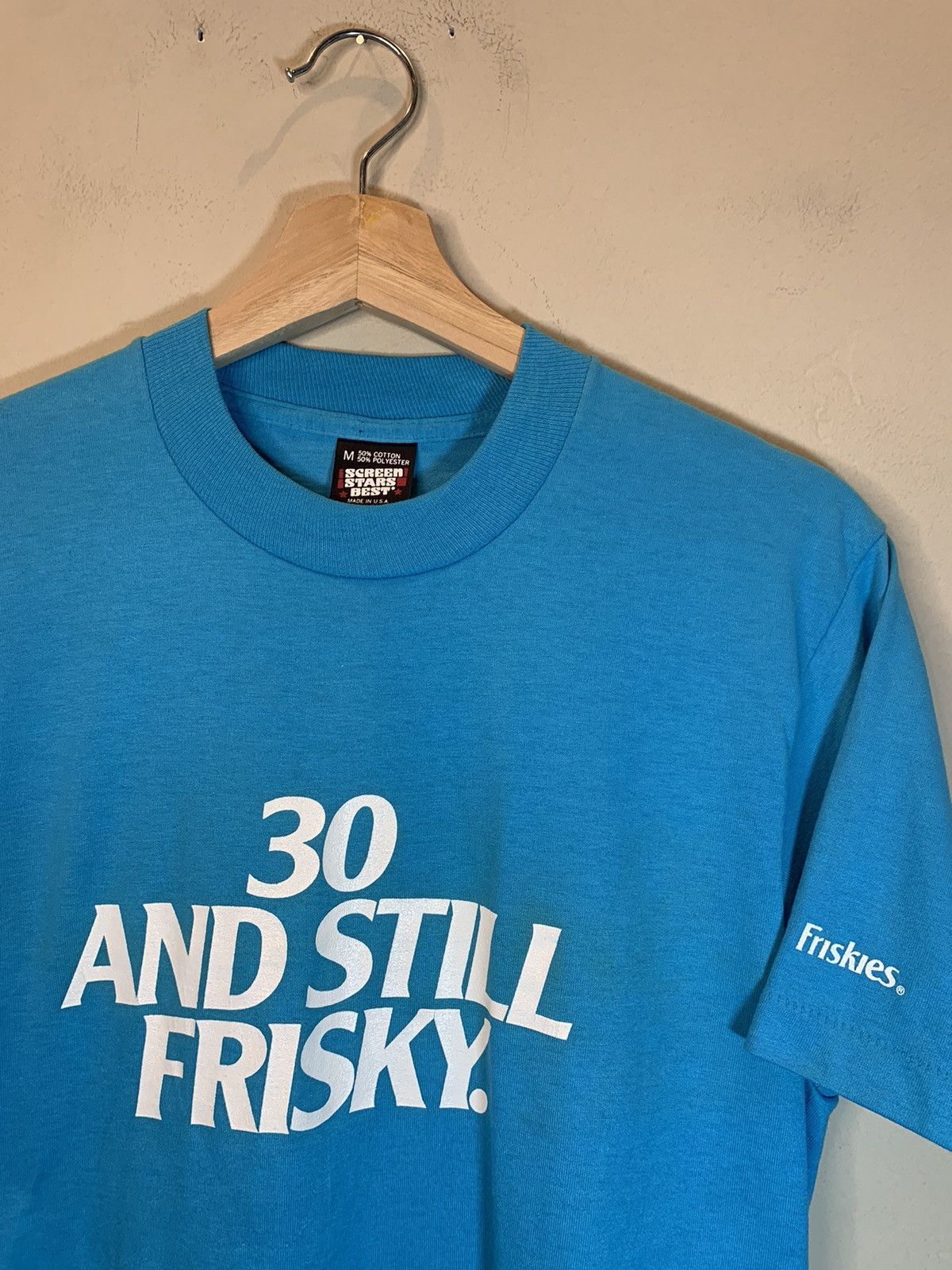 Vintage *RARE* Vintage Friskies 30 And Still Frisky Cat Food Shirt Size US M / EU 48-50 / 2 - 2 Thumbnail