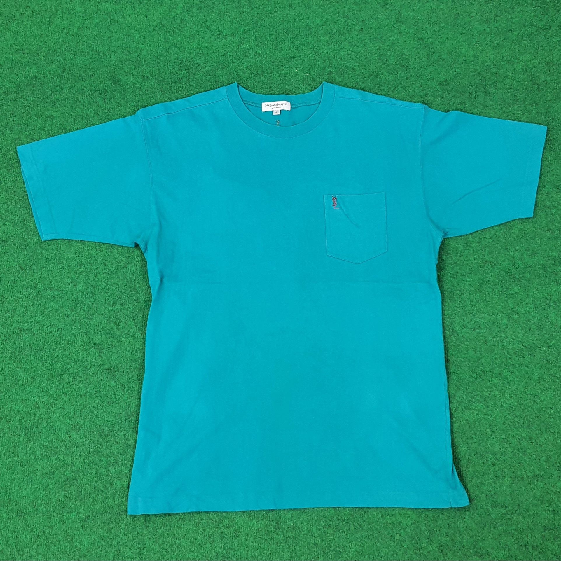 Yves Saint Laurent Vintage Yves Saint Laurent YSL Designer Tshirt C239N21 Size US L / EU 52-54 / 3 - 1 Thumbnail