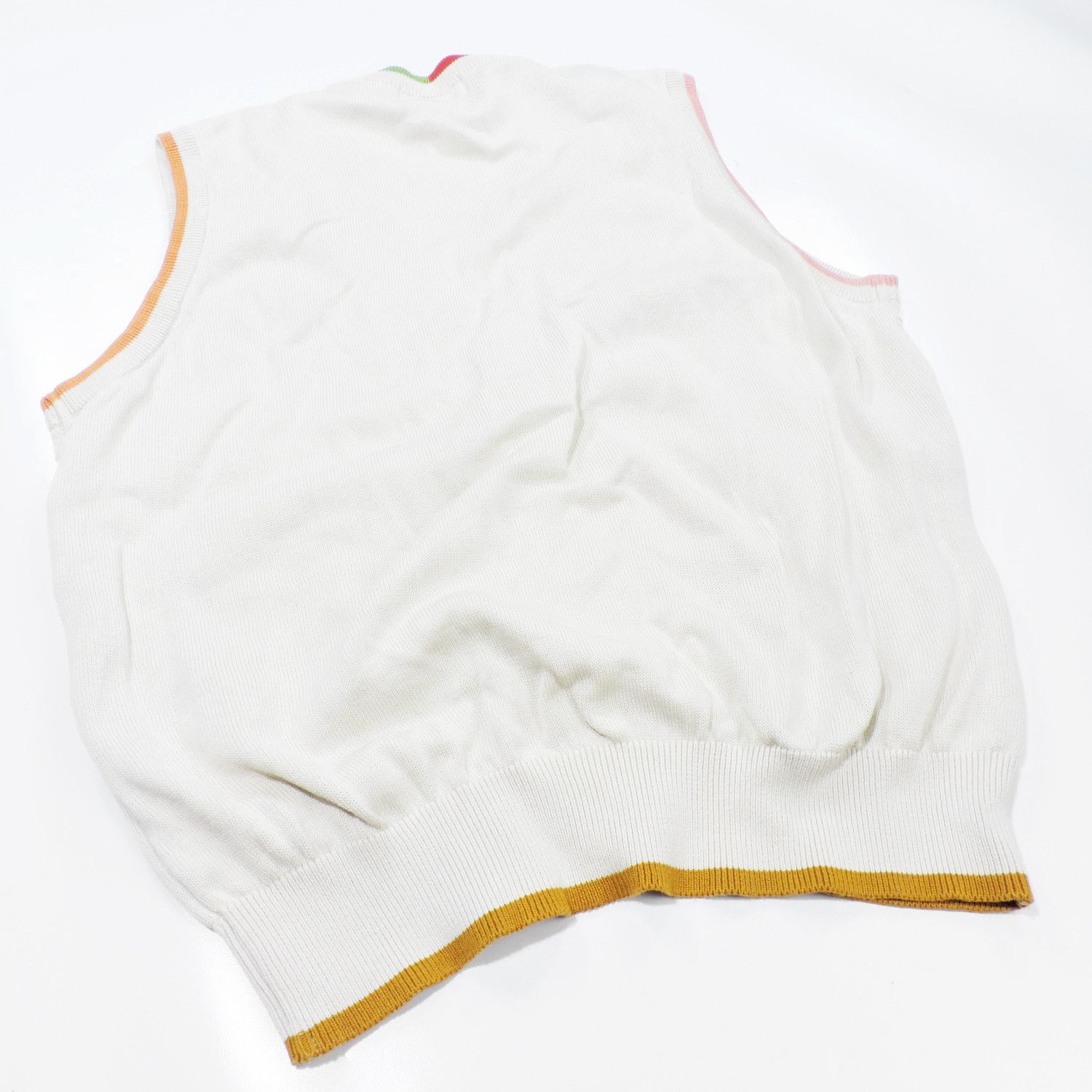 Kenzo KENZO GOLF GEOMETRY MULTICOLOUR KNIT VEST Size US XL / EU 56 / 4 - 13 Thumbnail