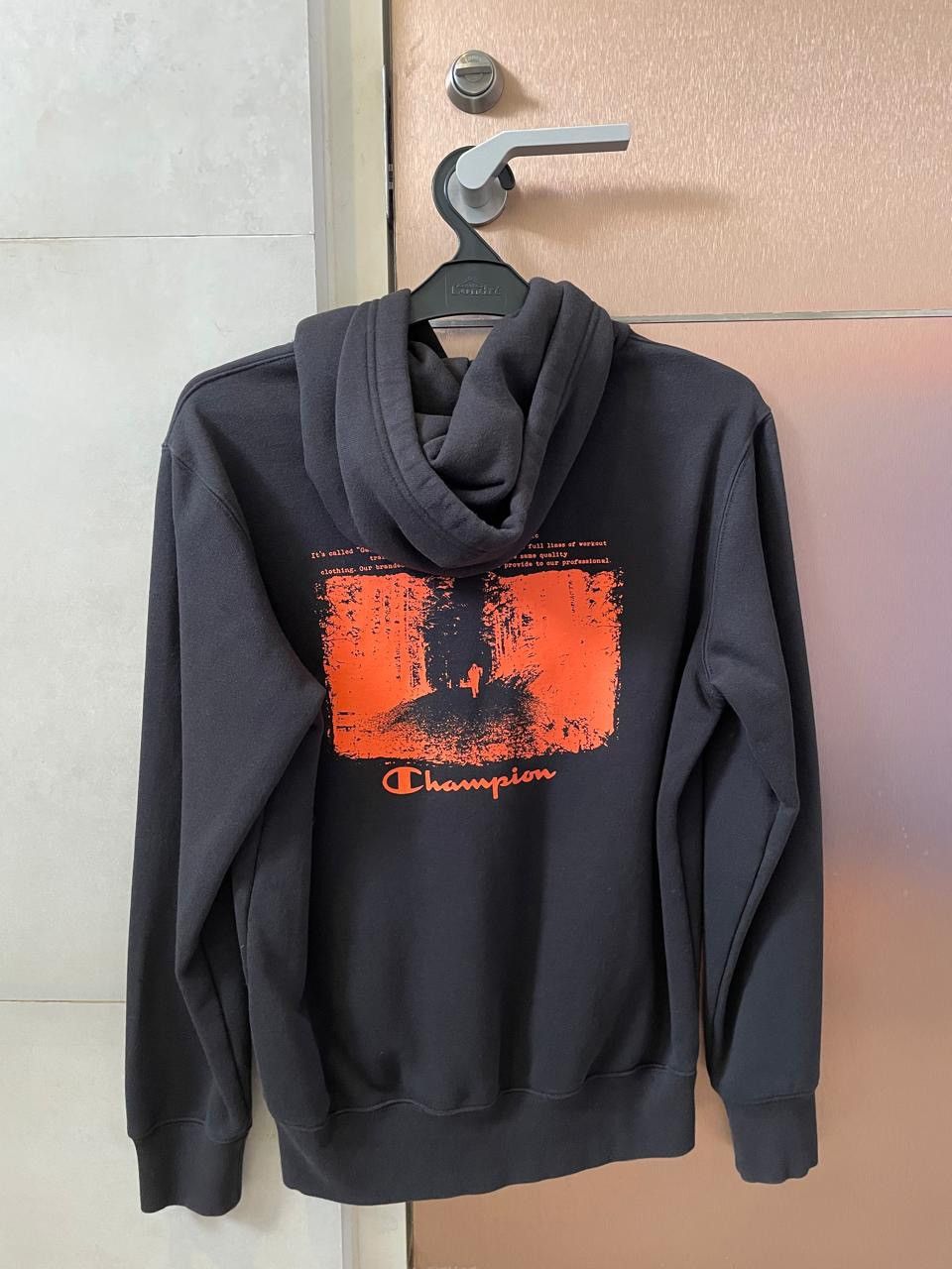 Champion Champion Hoodie Big Logo Pullover Regular Y2K Size S / US 4 / IT 40 - 2 Thumbnail