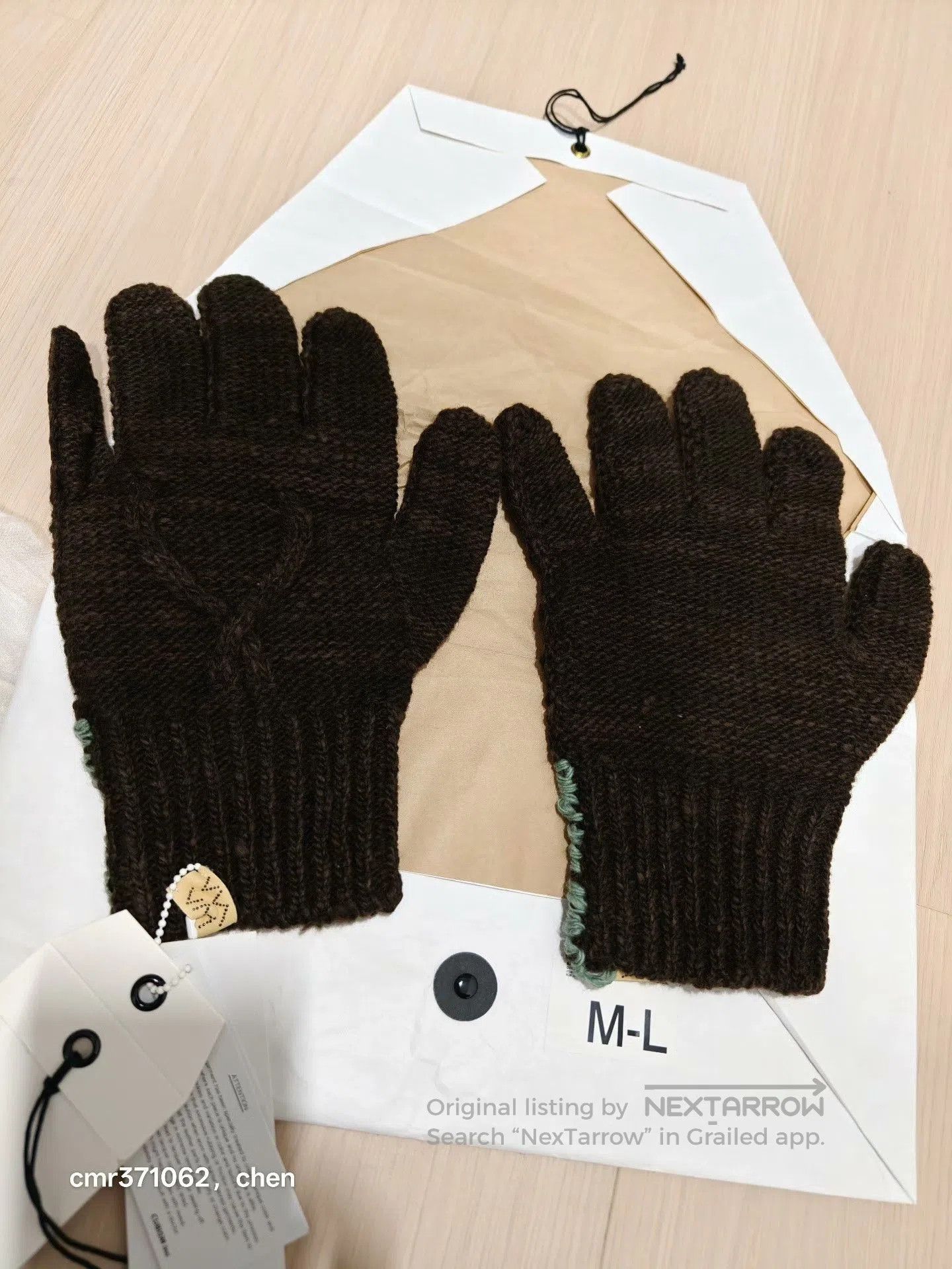 Visvim visvim 22AW Spot Knit Glove N.D. Size ONE SIZE - 1 Thumbnail