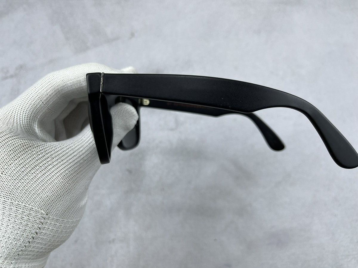 Retrosuperfuture Flat Top Matte Sunglasses in Black, Men's — image 4 of 6