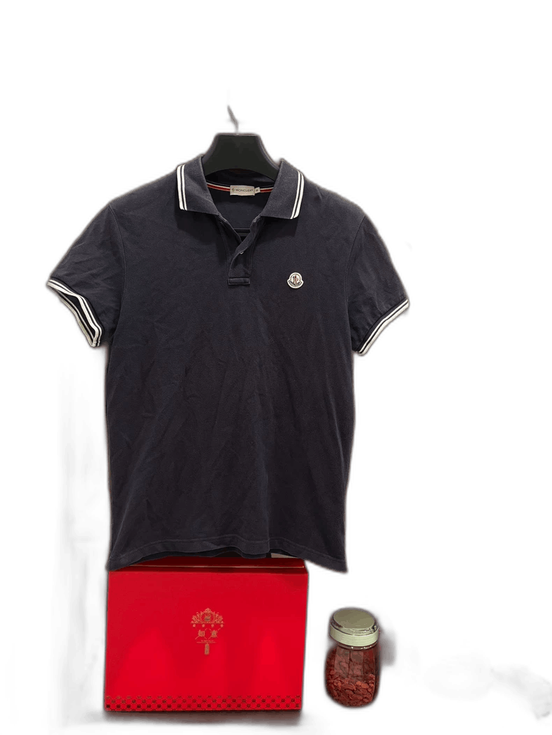 Moncler Moncler Short Sleeve Polo T-Shirt Size M Size US M / EU 48-50 / 2 - 1 Thumbnail