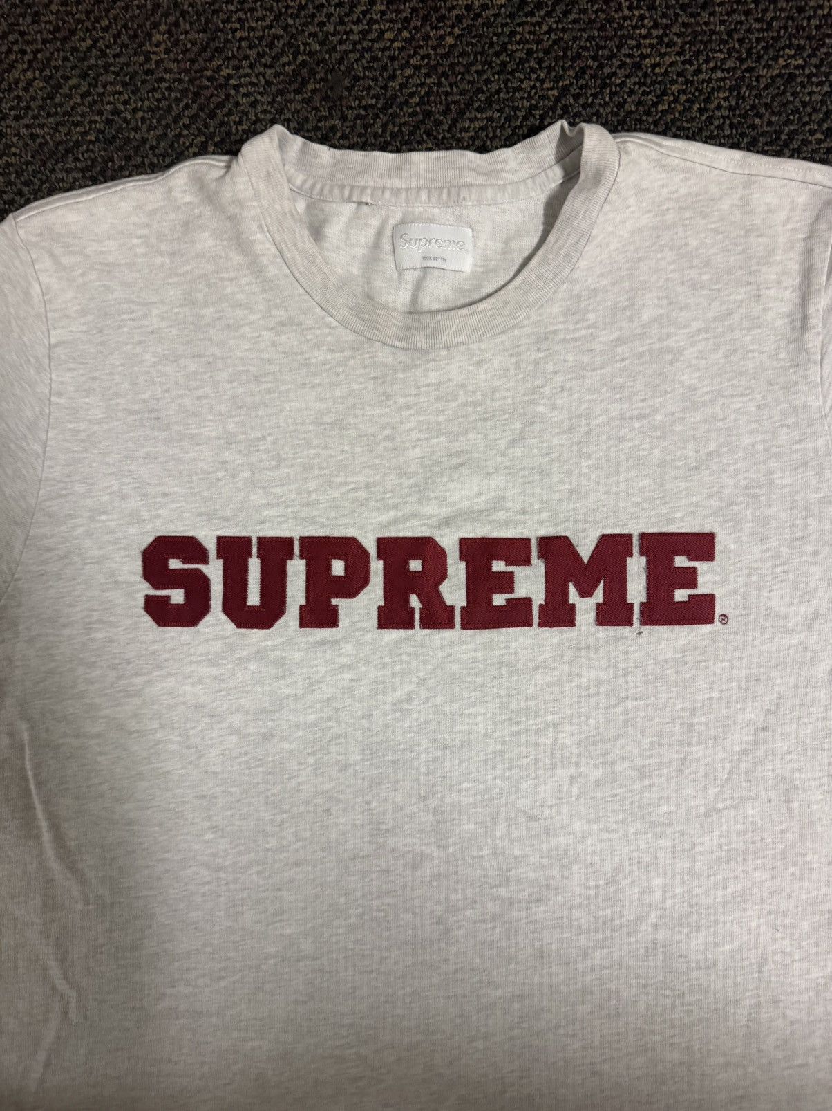 Supreme Vintage Supreme Collegiate Logo Tee Size US L / EU 52-54 / 3 - 3 Thumbnail