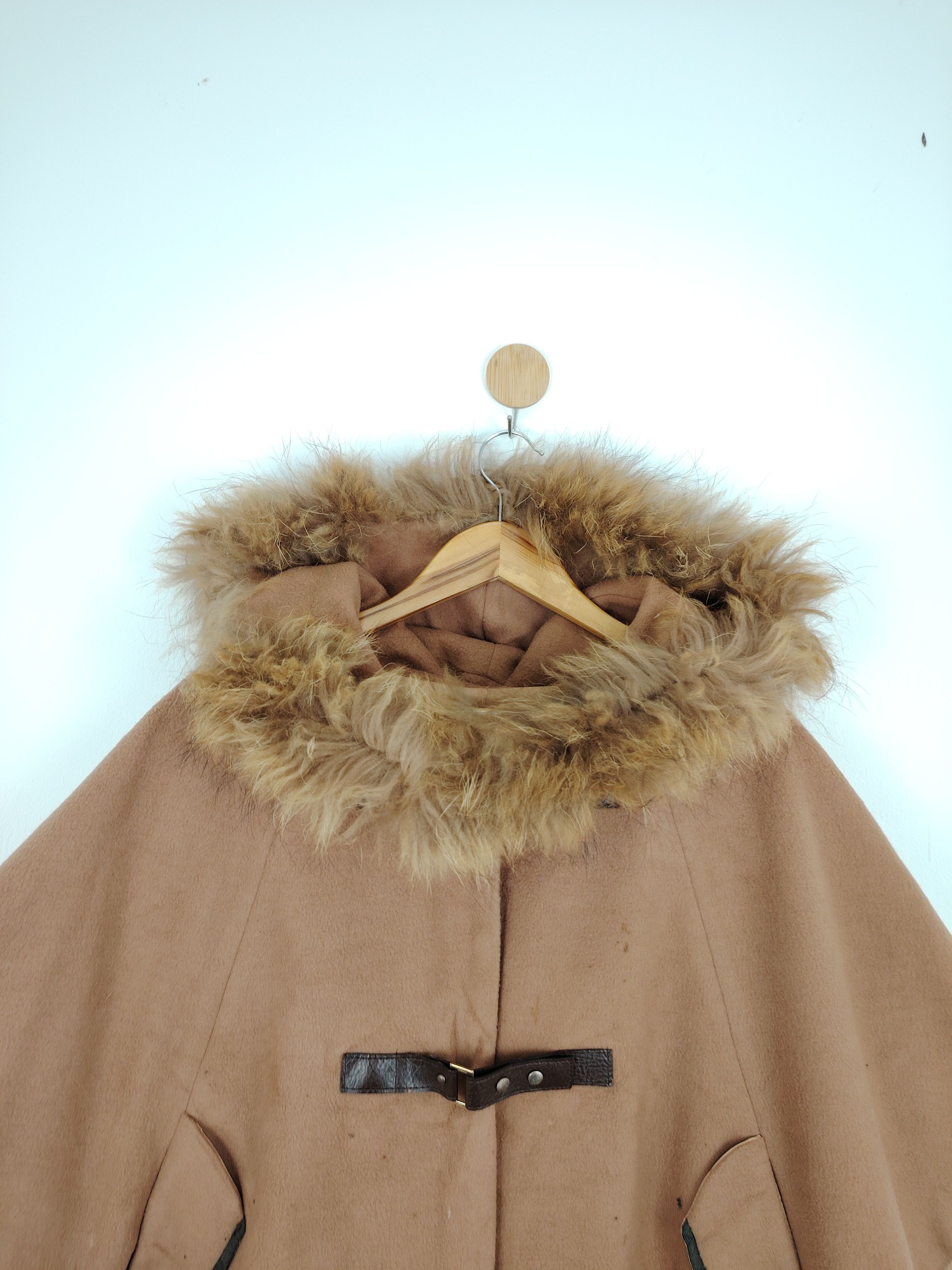 If Six Was Nine RARE! Vintage Japanese Brand Sherpa Cloaks Capes MJ0046 Size US M / EU 48-50 / 2 - 3 Thumbnail