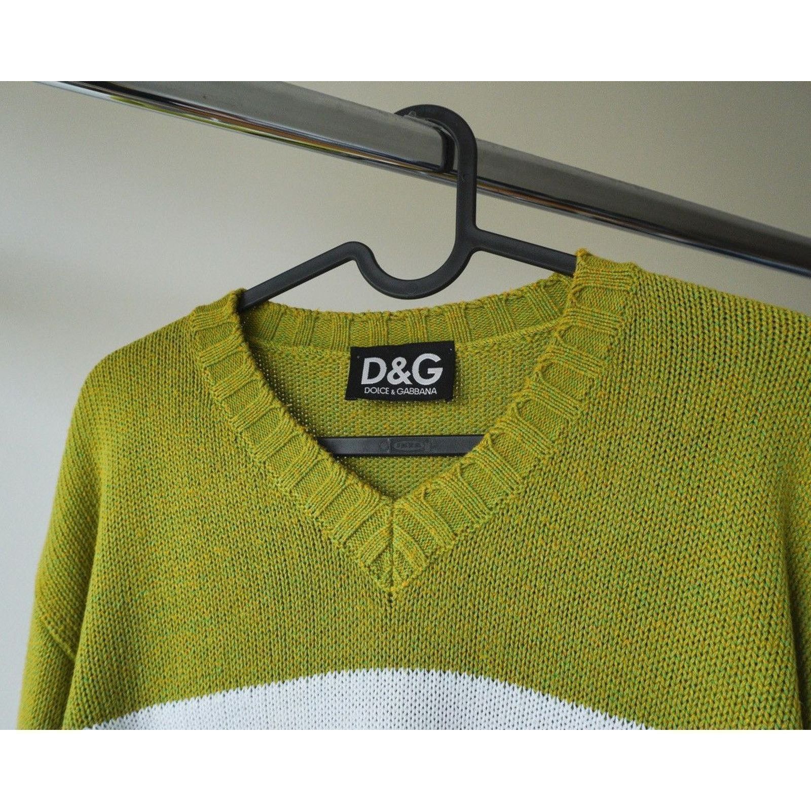 Dolce & Gabbana Vintage dolce and gabbana D&G logo knit wool sweater Size US S / EU 44-46 / 1 - 2 Thumbnail