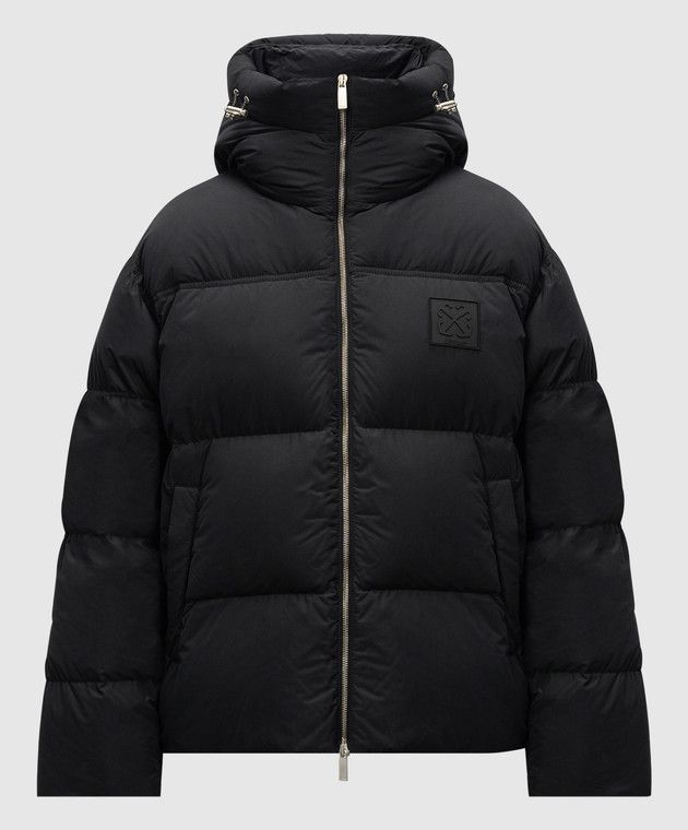 Off-White o1s22i1n1124 Down Puffer Jacket in Black Size US M / EU 48-50 / 2 - 1 Thumbnail