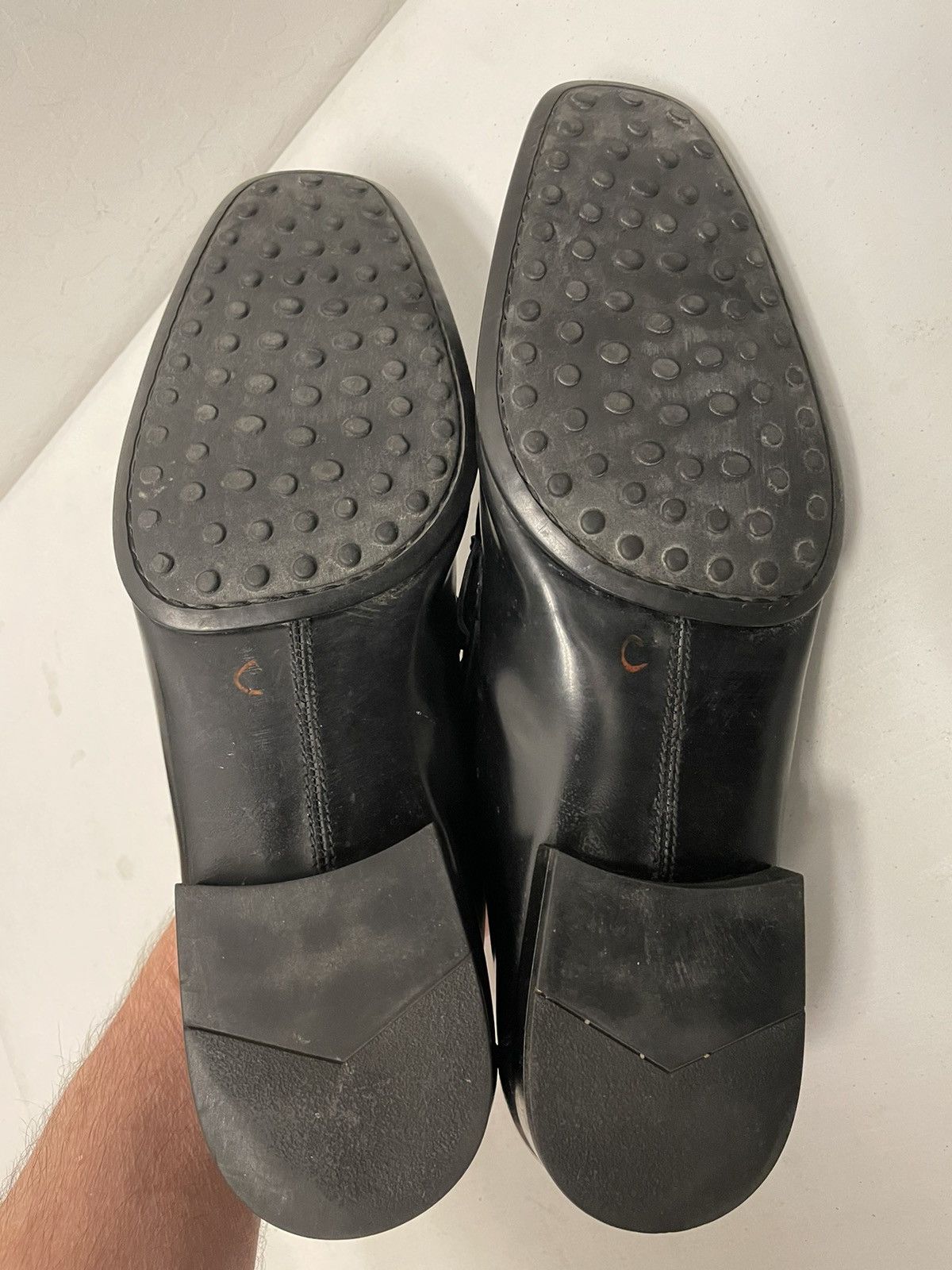 Tod's Glossy Leather Penny Loafer Size US 12.5 / EU 45-46 - 6 Thumbnail