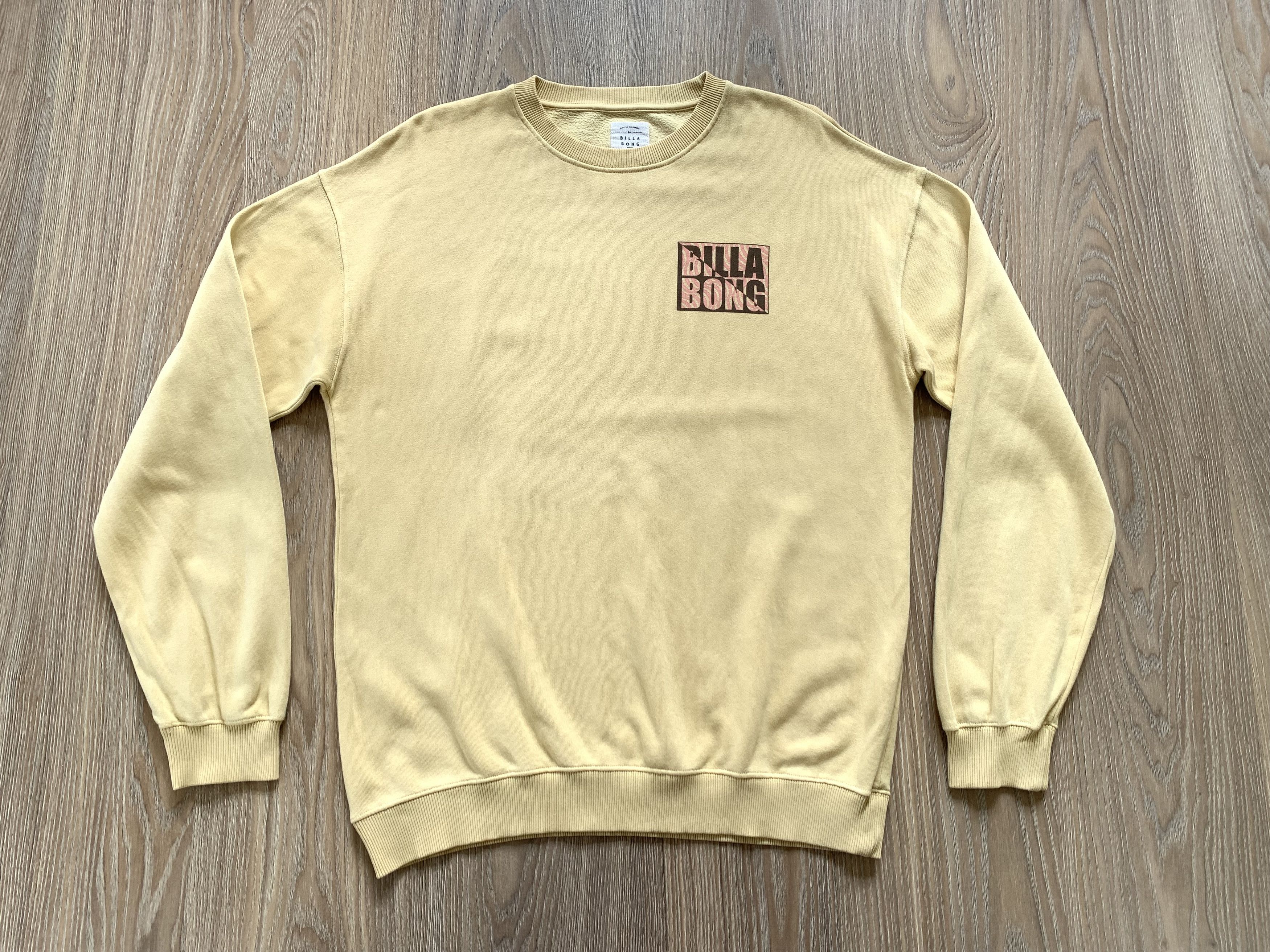 Billabong × Vintage Billabong Cotton Printed Sweatshirt Size US M / EU 48-50 / 2 - 2 Thumbnail