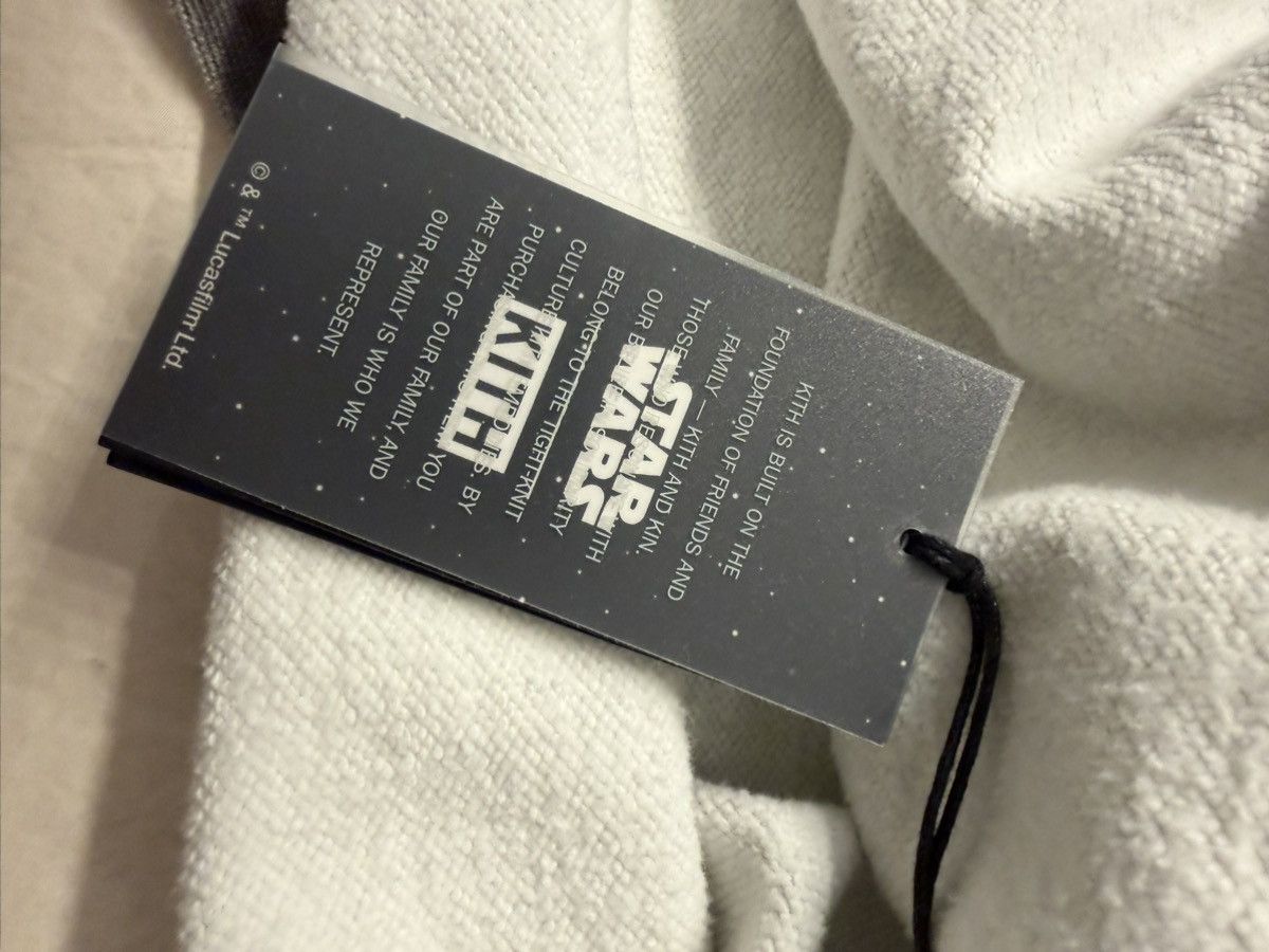 Kith Star wars Storm Trooper Hoodie size large Brand New
