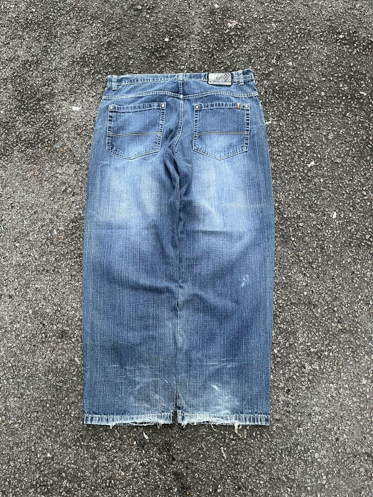 Southpole Southpole Baggy Jeans Faded Blue Y2K Denim Skater Pants Size US 40 / EU 56 - 11 Thumbnail