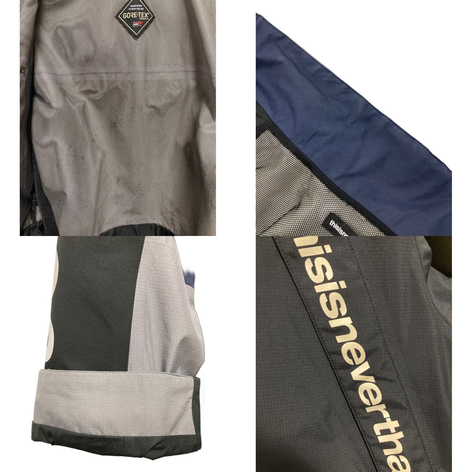 thisisneverthat thisisneverthat GORE-TEX Mountain Parka Jacket Navy Men M Size US M / EU 48-50 / 2 - 8 Thumbnail
