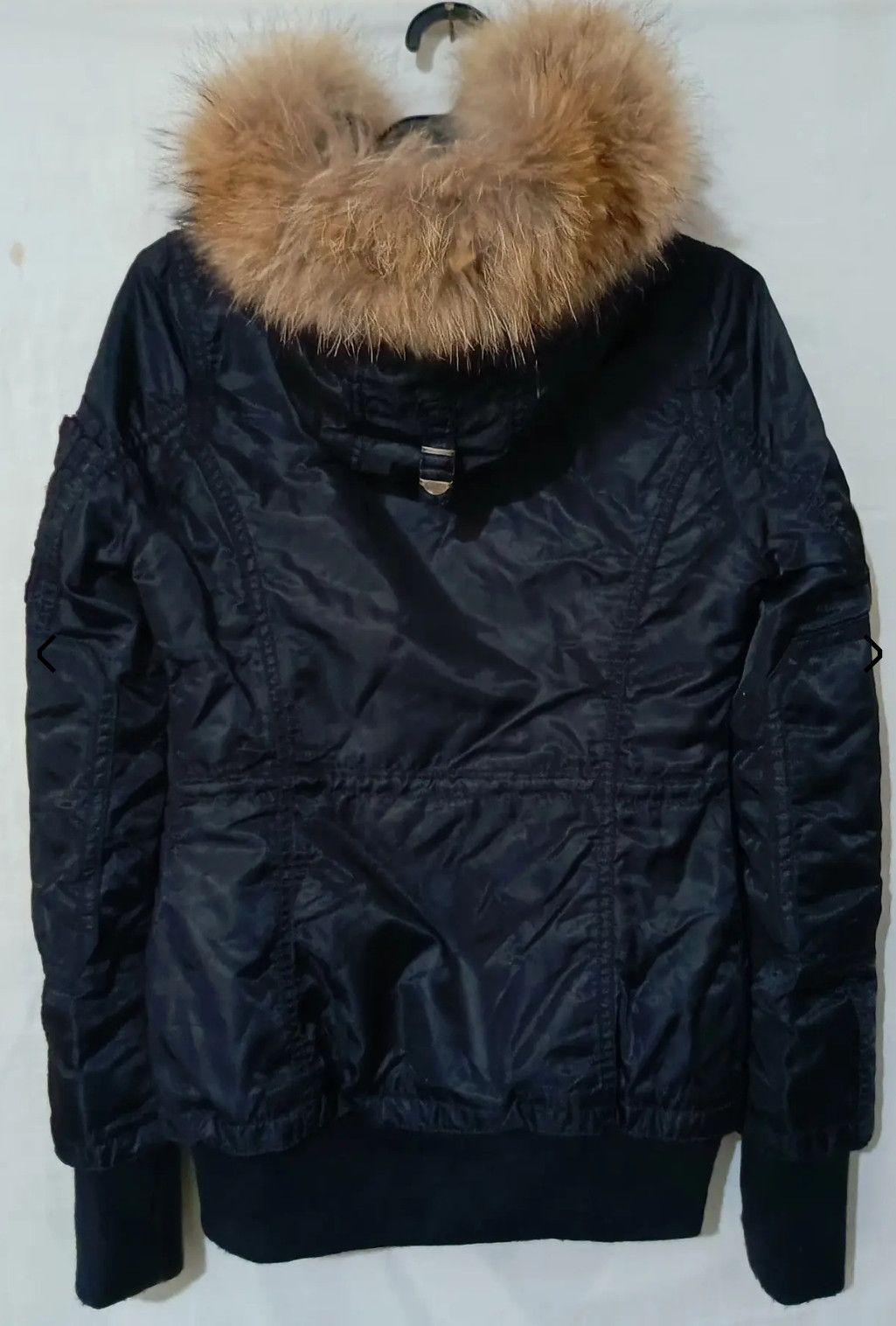Hedi Slimane FUR HOOD BOMBER Size US S / EU 44-46 / 1 - 2 Thumbnail