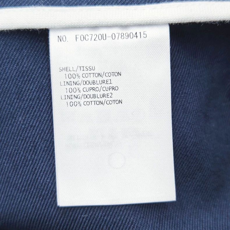 Thom Browne Thom Browne White mother-of-white button navy blue four-str Size S / US 4 / IT 40 - 5 Thumbnail