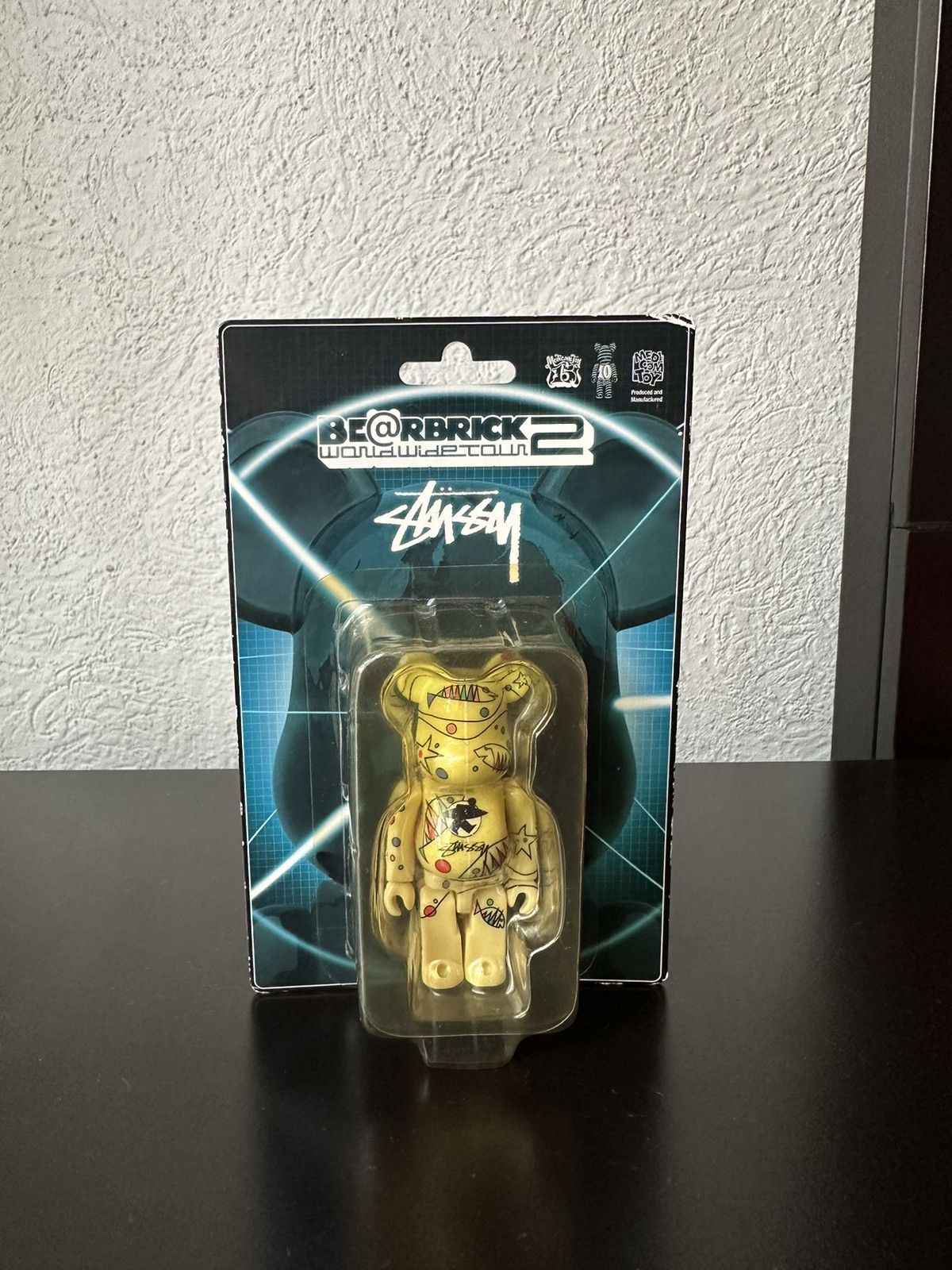Medicom Toy × Stussy Be@rbrick x Stussy Worldwide Tour 2 100% Size ONE SIZE - 1 Thumbnail