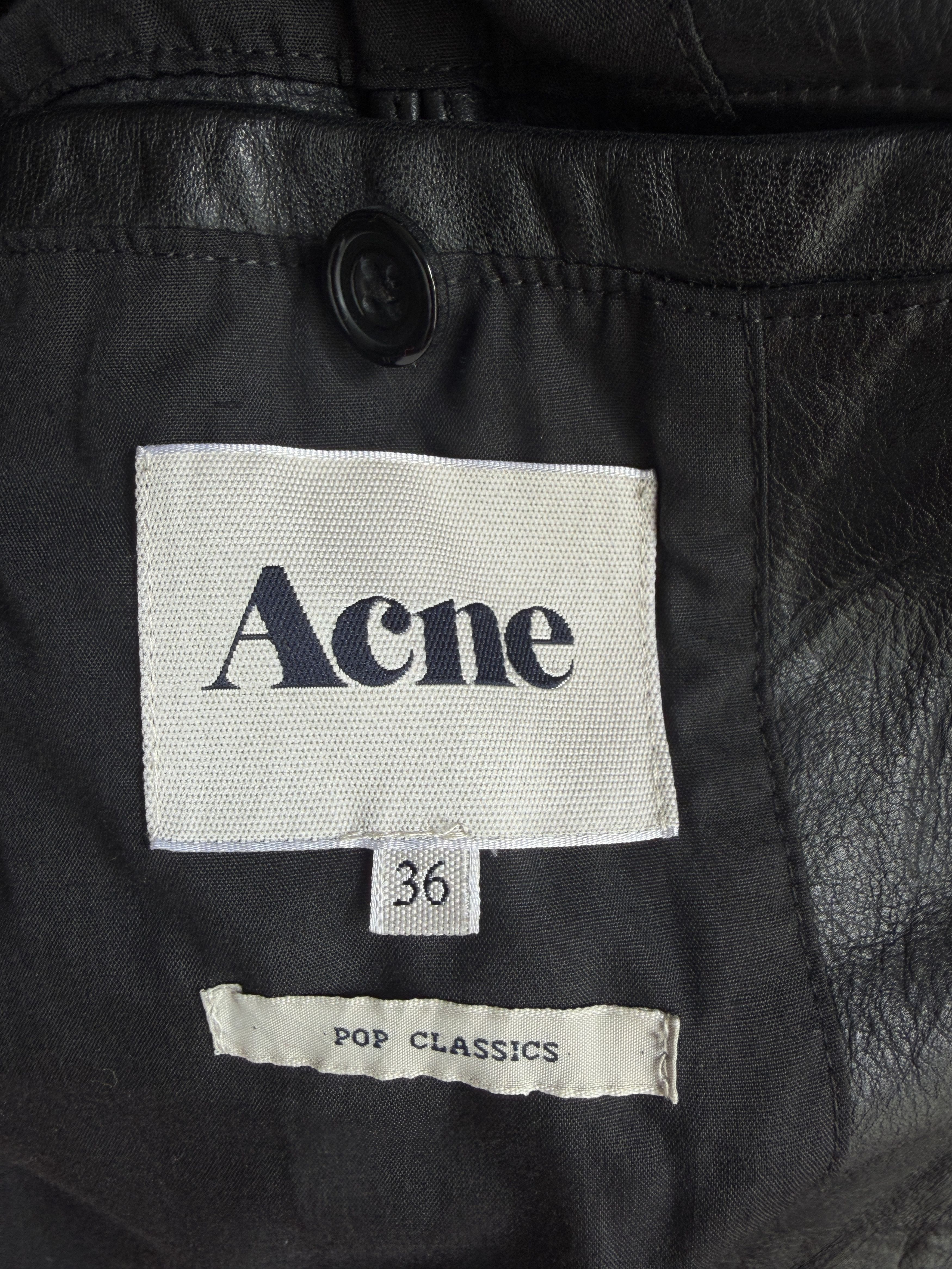Acne Studios x Beams AW10 Patchwork Sleeve Leather Jacket Size M / US 6-8 / IT 42-44 - 6 Thumbnail