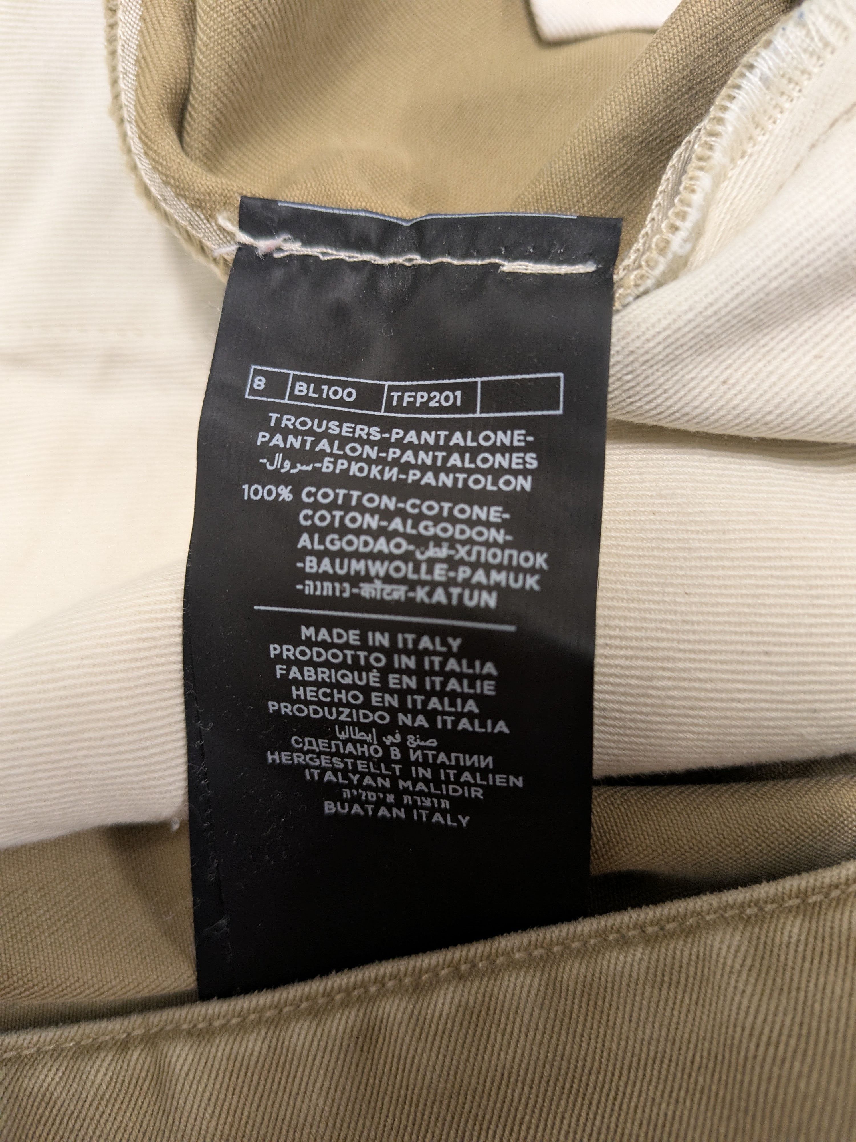 Tom Ford Khaki Trouser Size US 34 / EU 50 - 5 Thumbnail