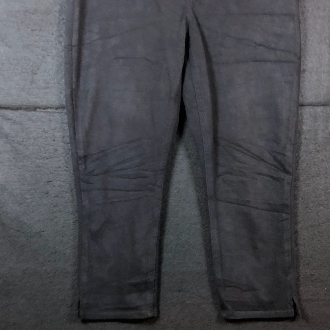Spanx VINTAGE Spanx Womens Pants Black Pull On High Rise Skinny Jeggings Stretch Large Size 36" / US 14 / IT 50 - 3 Thumbnail