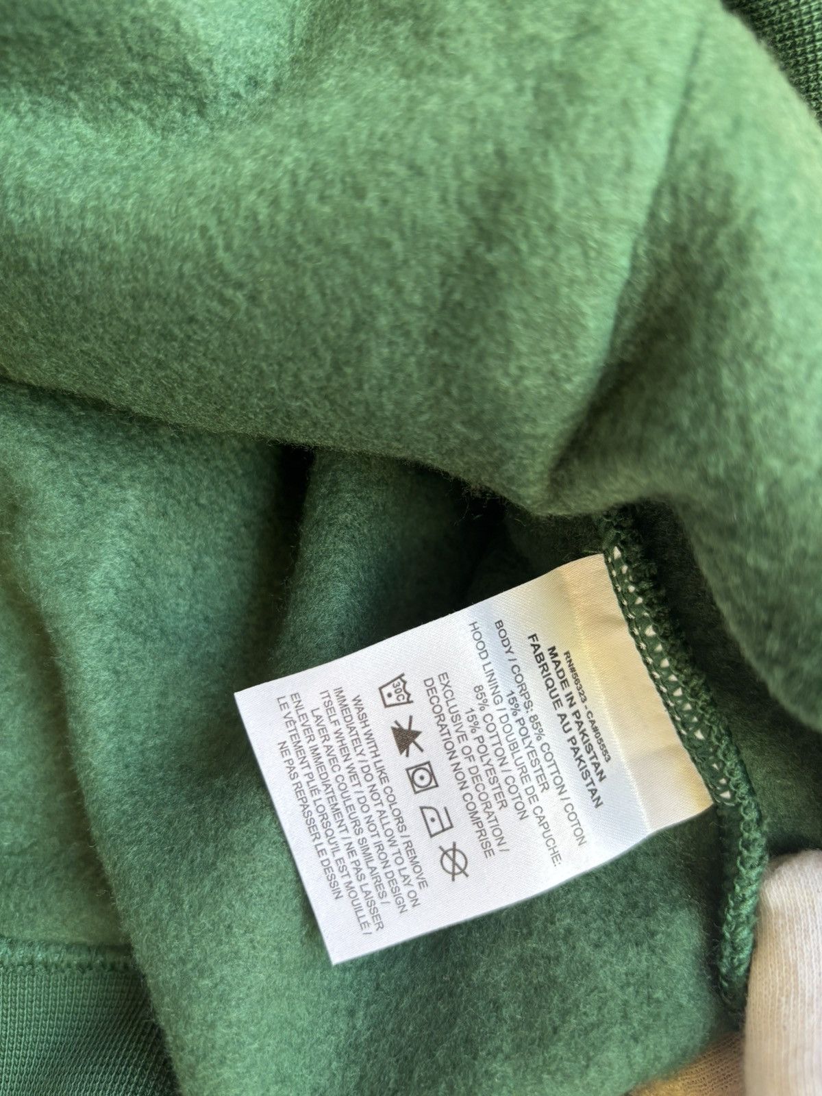 Jordan Brand × Supreme Supreme Jordan Green Hoodie Size US L / EU 52-54 / 3 - 7 Thumbnail