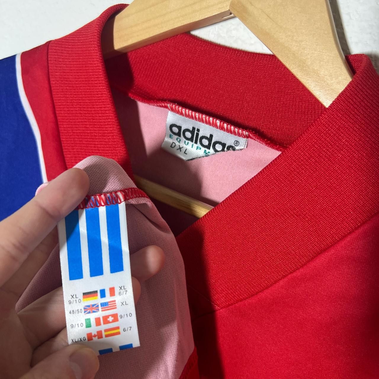 Adidas Bayern Munich 1991-1993 Home Jersey | Soccer Size US XL / EU 56 / 4 - 2 Thumbnail