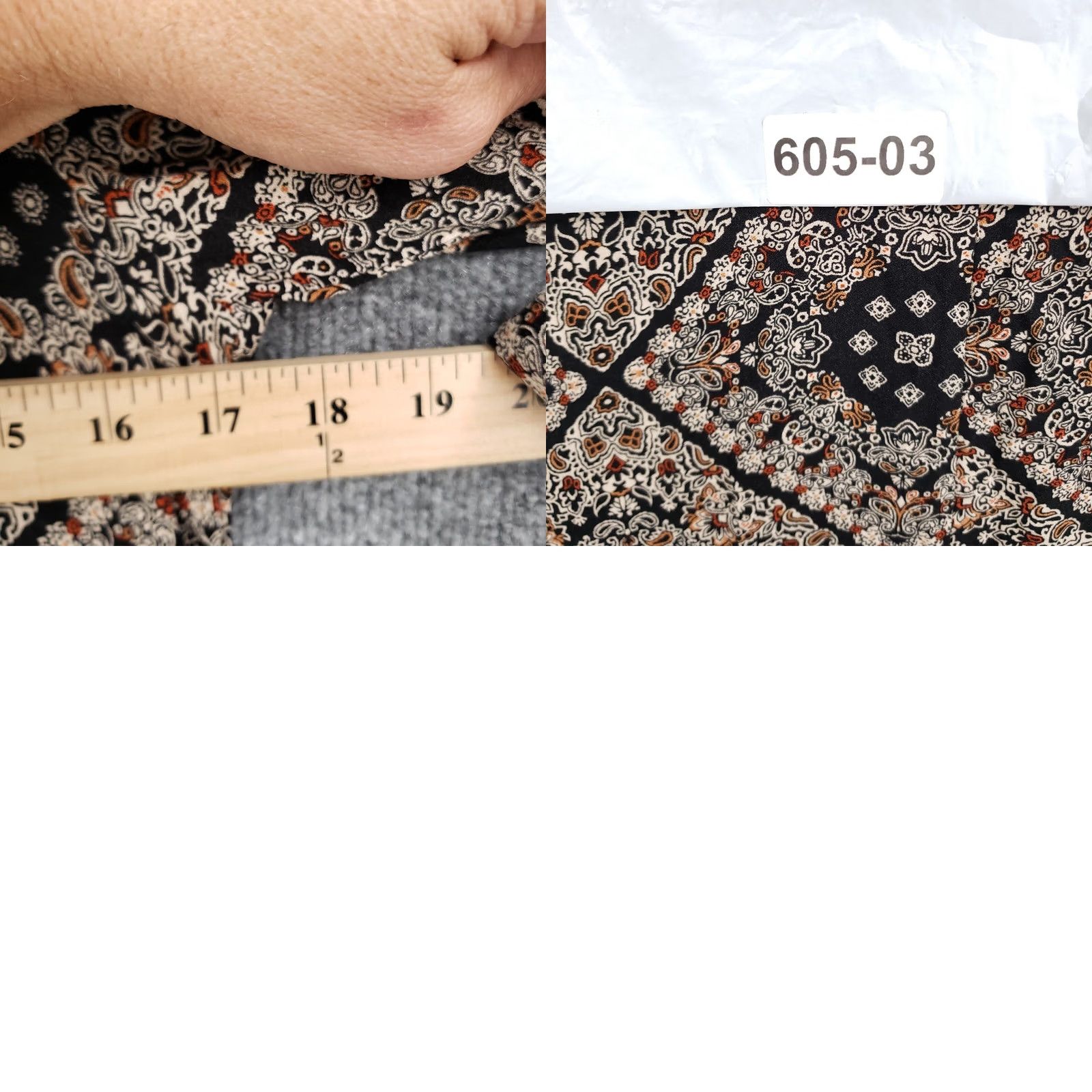 Forever 21 FOREVER 21 Dress Womens XS Black Mini Short Length Paisley 3/4 Sleeves NEW Size 26" / US 2 / IT 38 - 8 Thumbnail