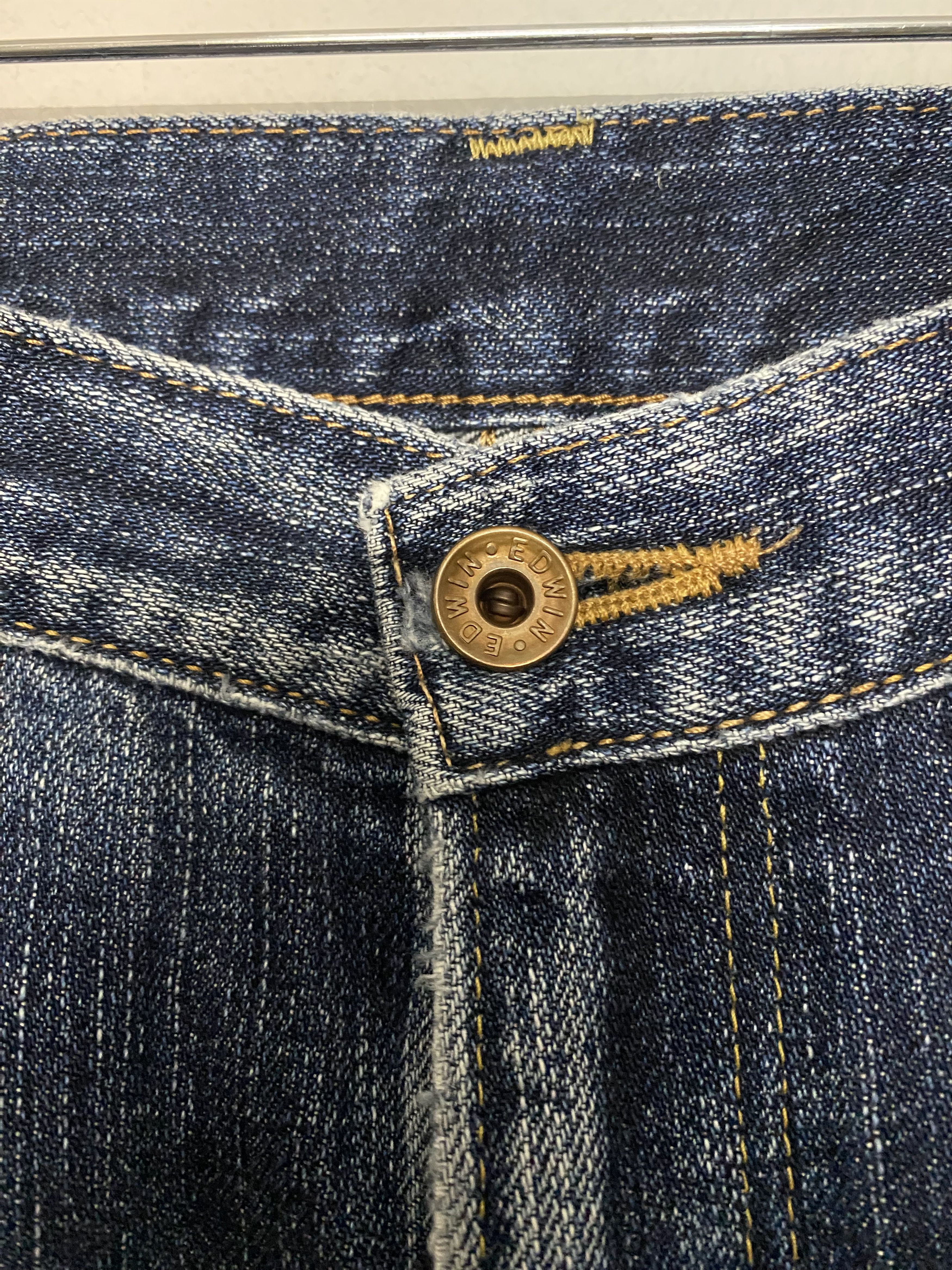 Edwin Vintage EDWIN 505zxx Selvedge Denim Jeans (Japan Made) Size US 32 / EU 48 - 10 Thumbnail