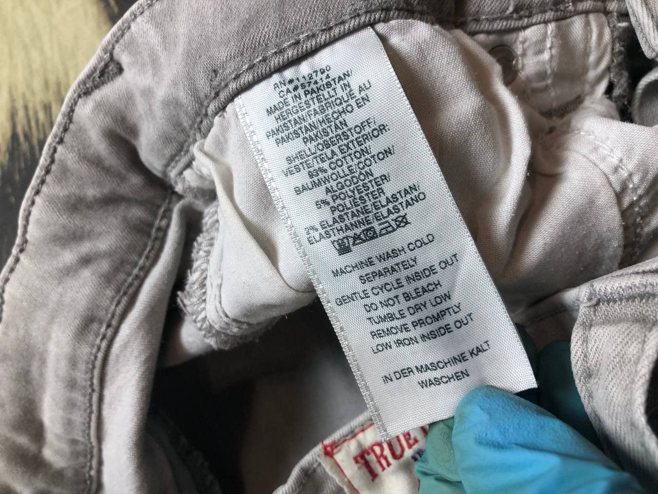 True Religion True Religion Mid Rise Super Skinny Denim Jeans Size 28 Size 28" / US 6 / IT 42 - 4 Thumbnail